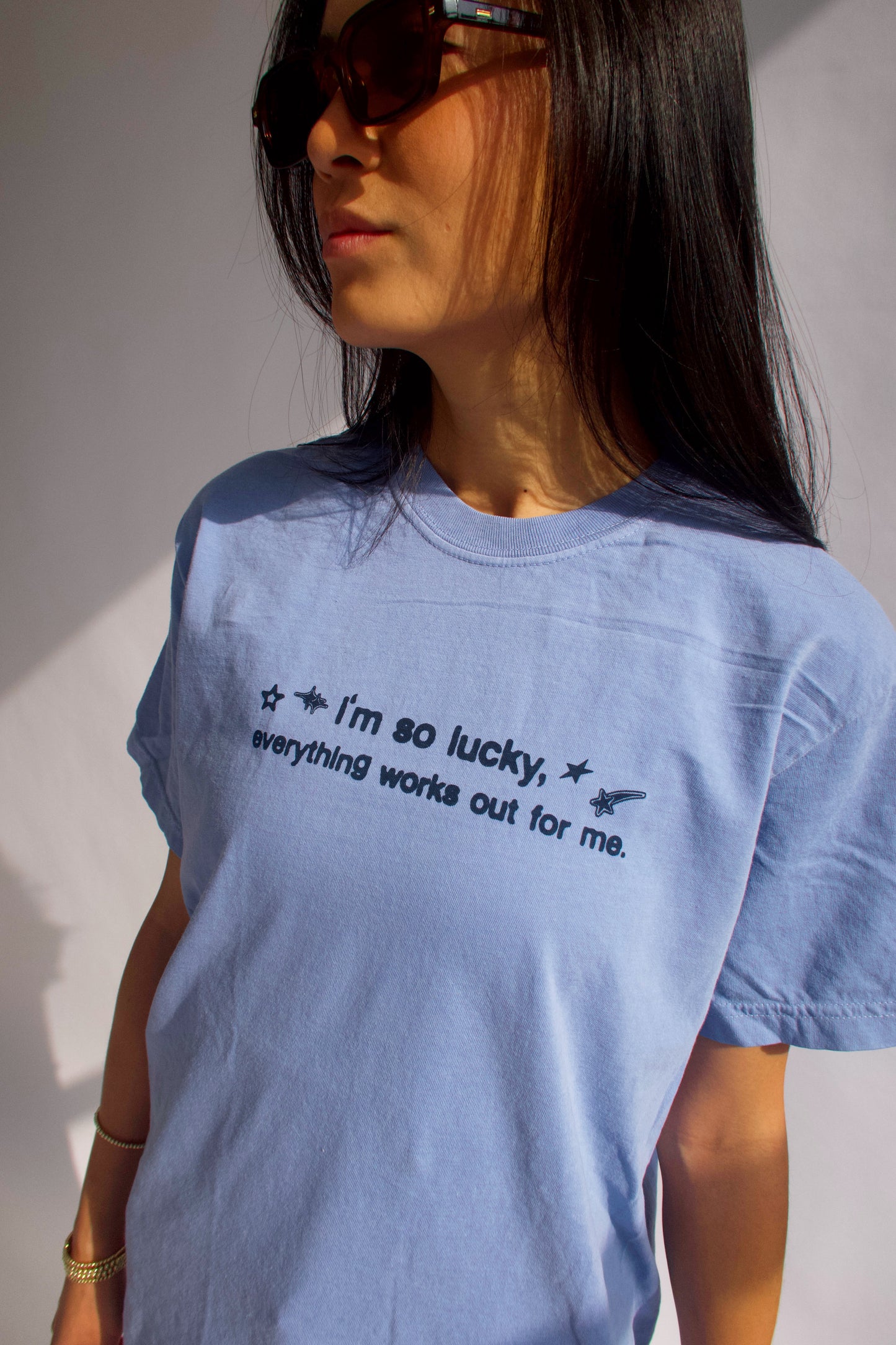 The Lucky Shirt in Periwinkle