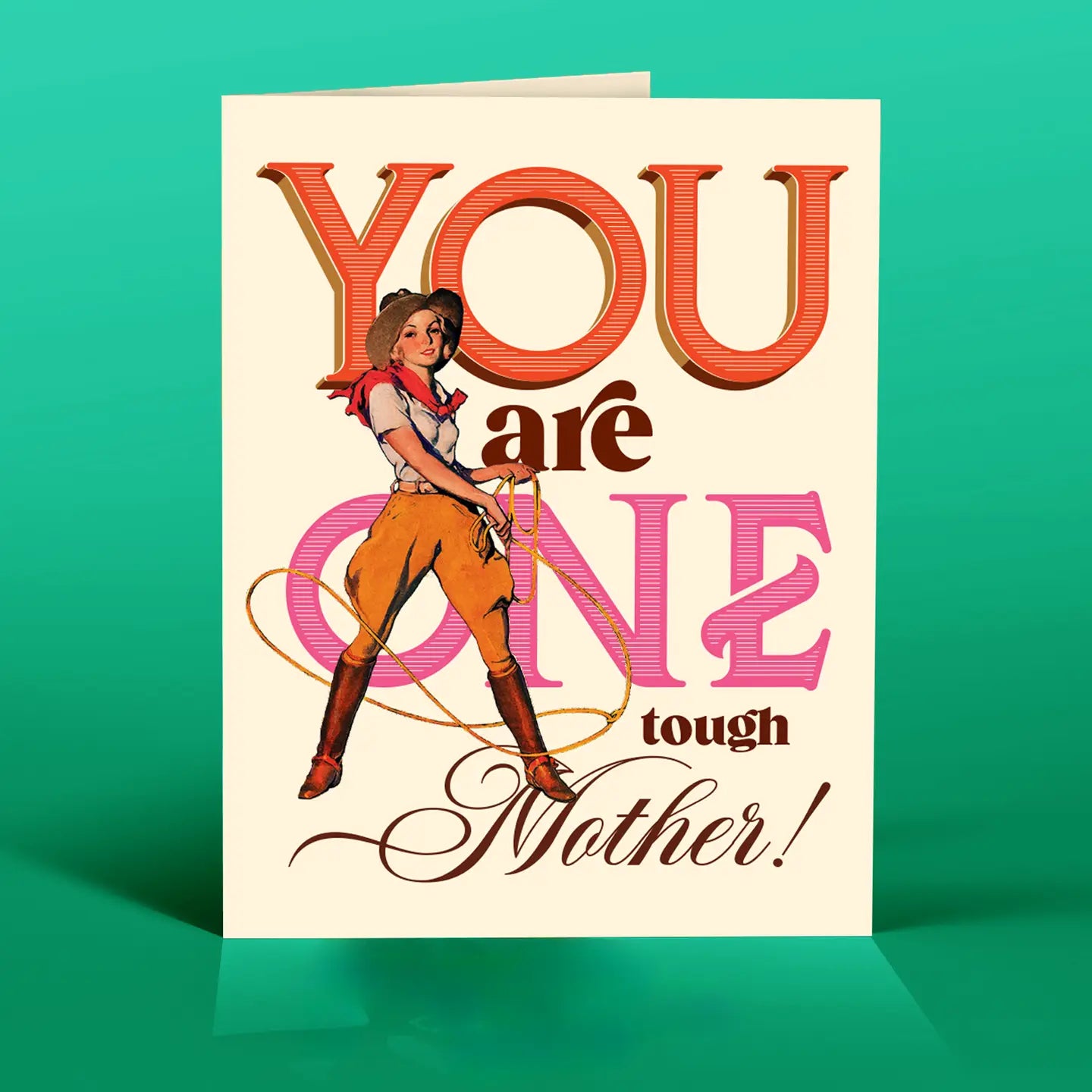 One Tough Mother Greeting Card
