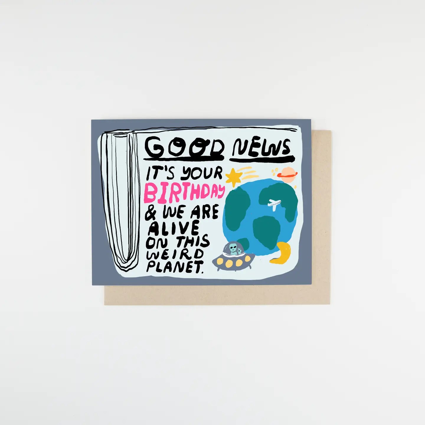 Good News Greeting Card