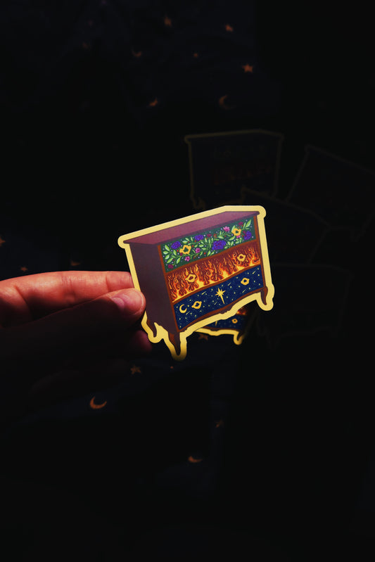 Feyre's Dresser Sticker
