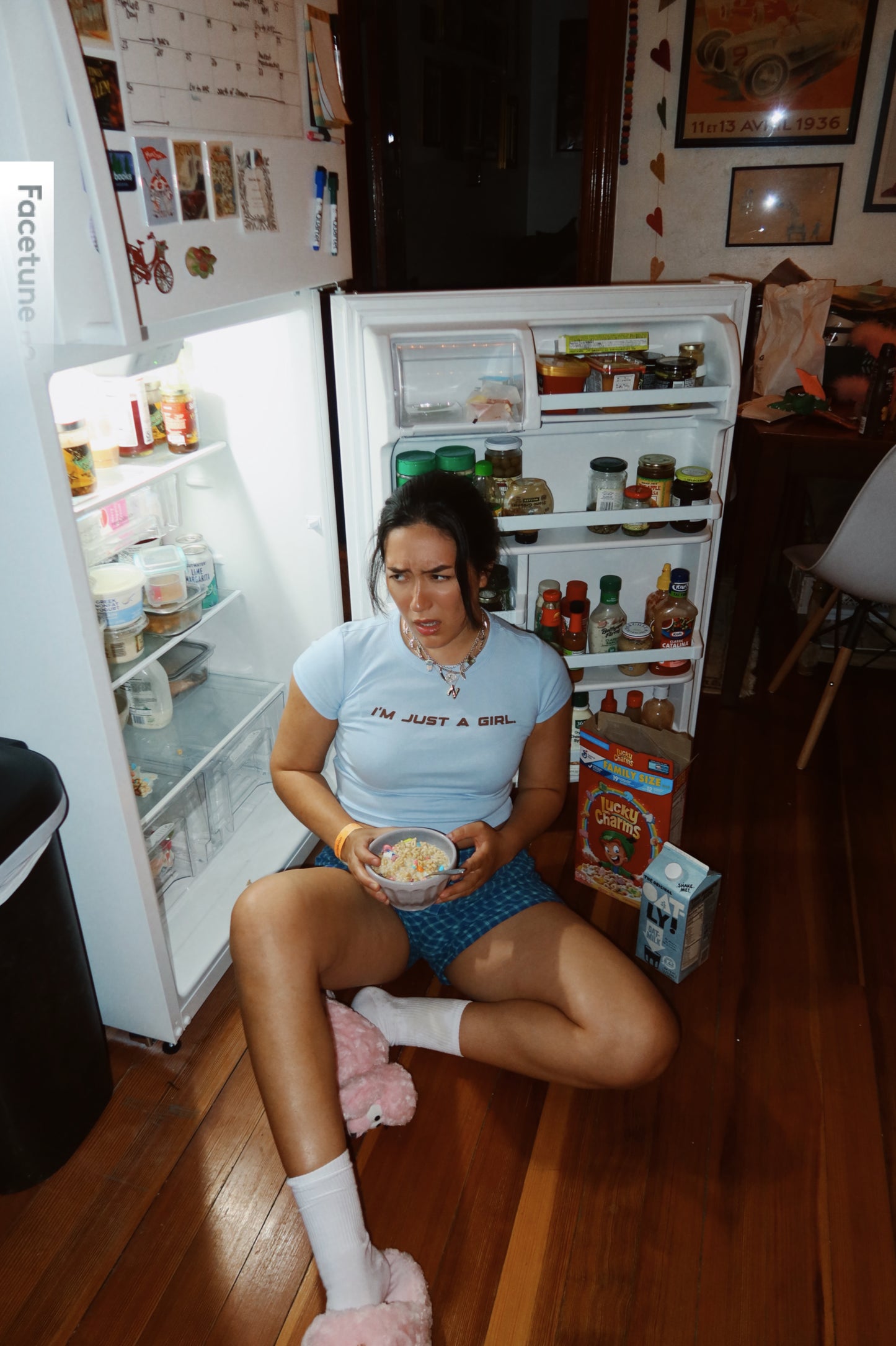 Just A Girl Baby Tee