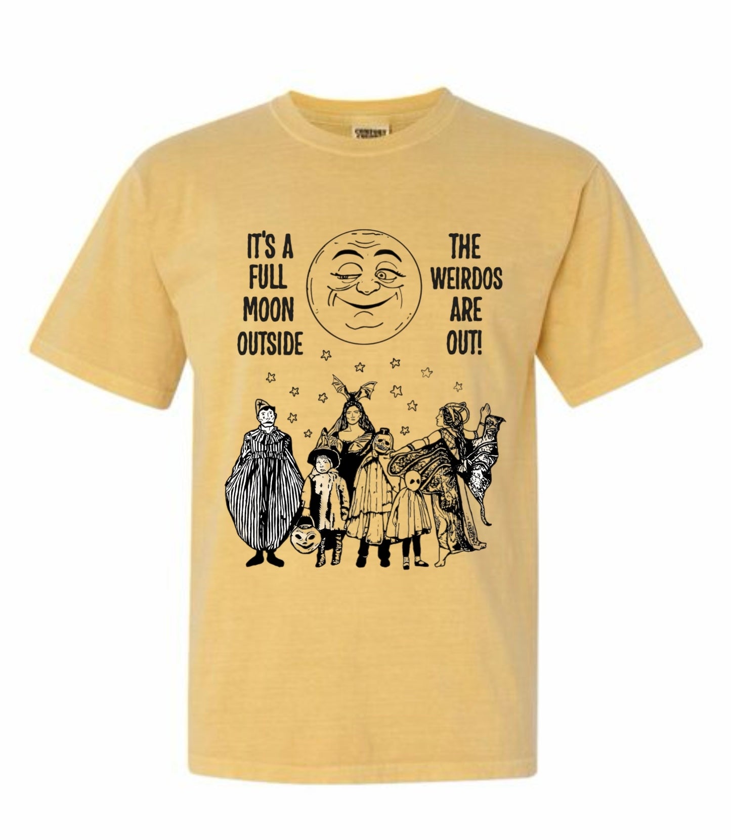 Hocus Pocus Shirt in Mustard