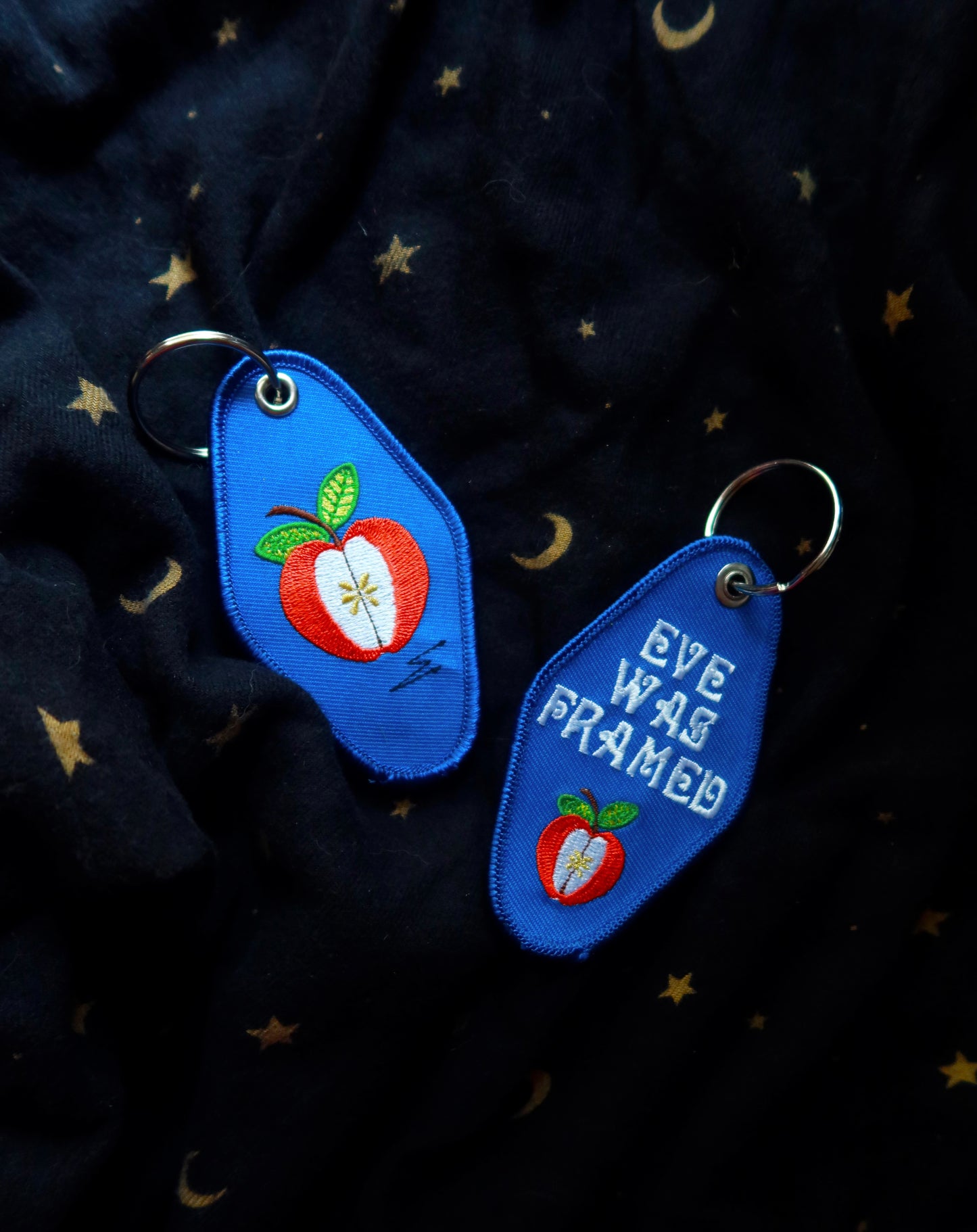 Eve Patch Keychain