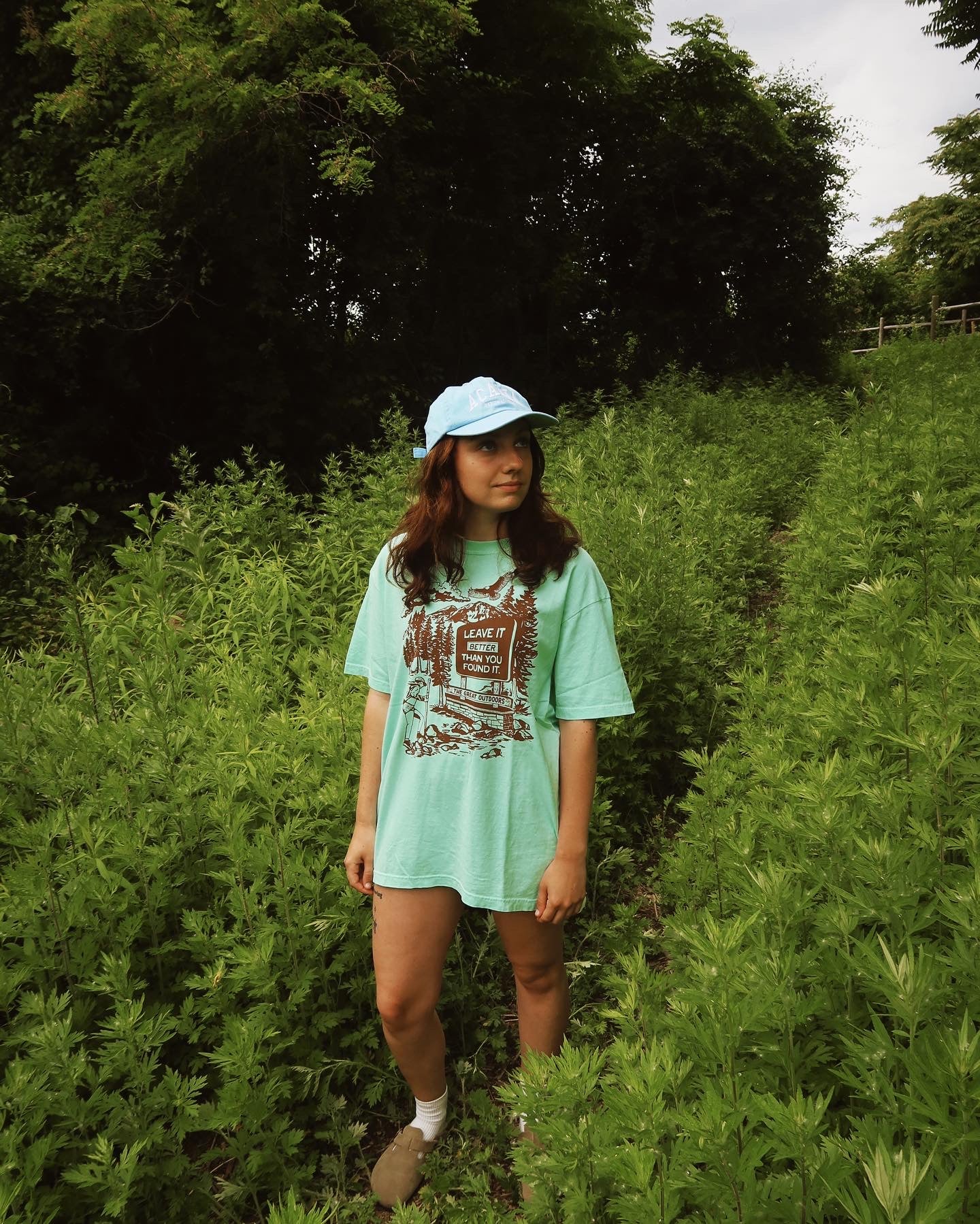 The Great Outdoors Shirt in Mint