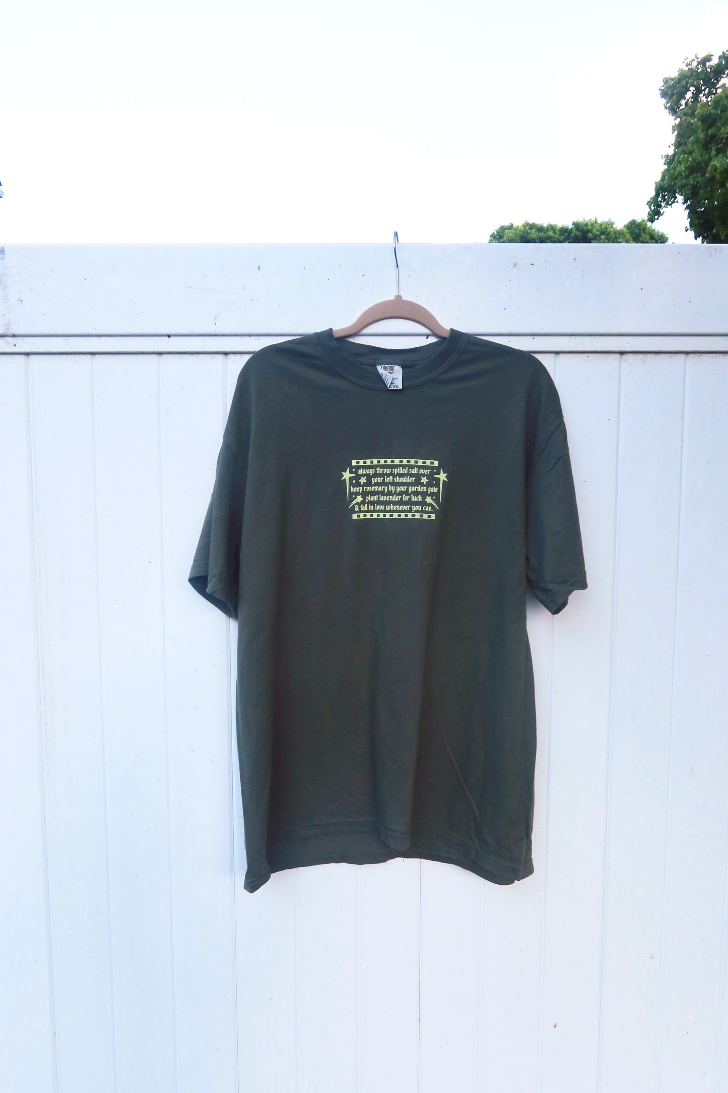 Practical Magic Shirt in Olive