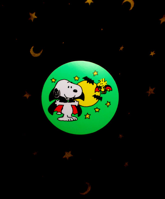 Vampire Snoopy Sticker