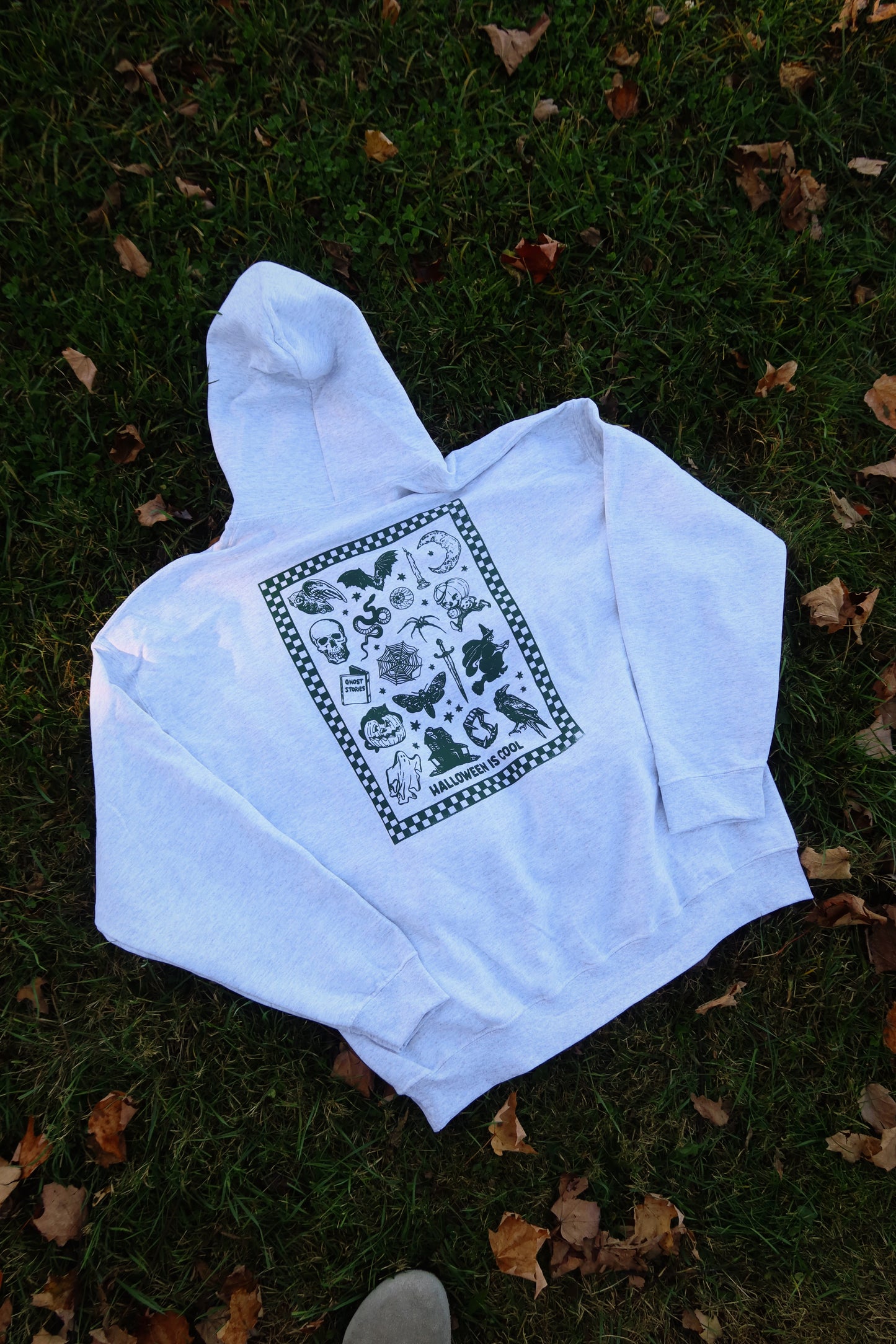 Halloweentown Hoodie in Ash