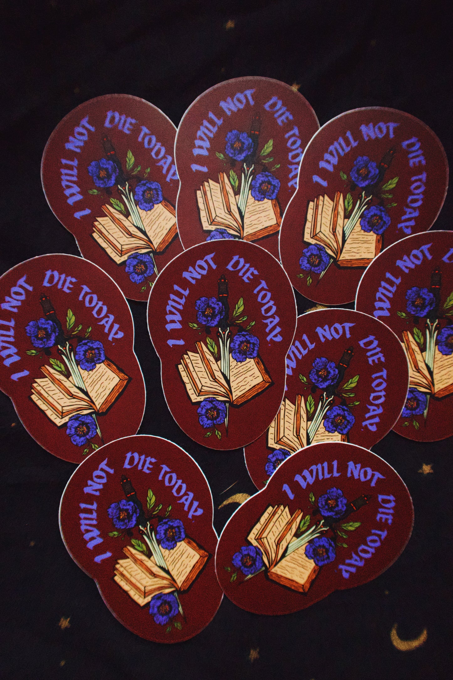 Violet Dagger Sticker