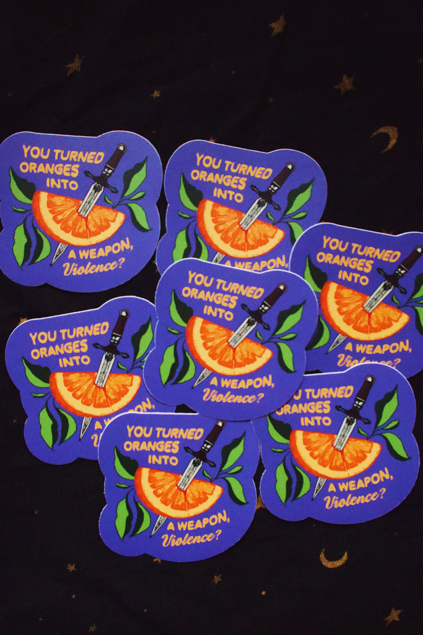 Oranges Weapon Sticker
