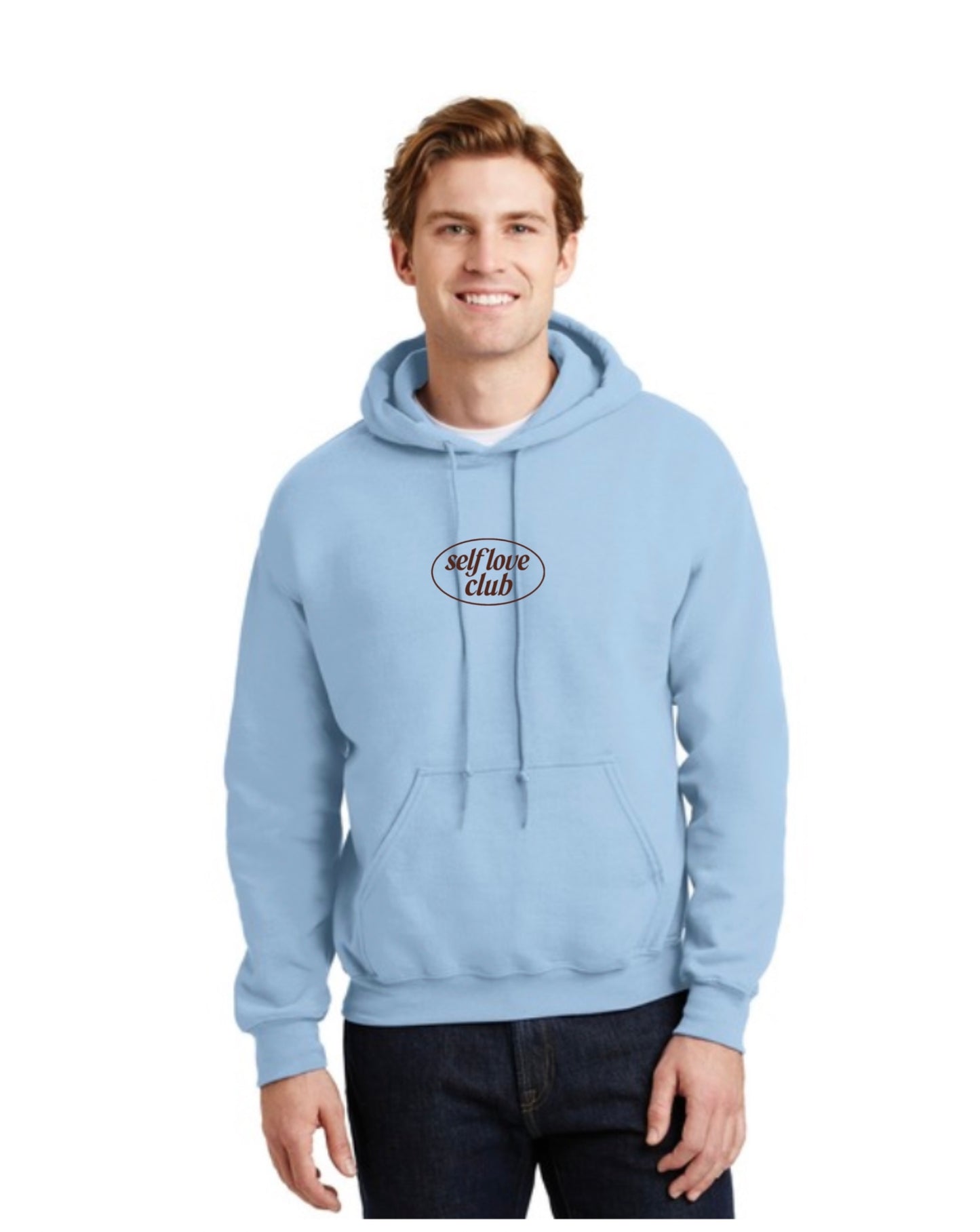 The Noah Hoodie in Light Blue