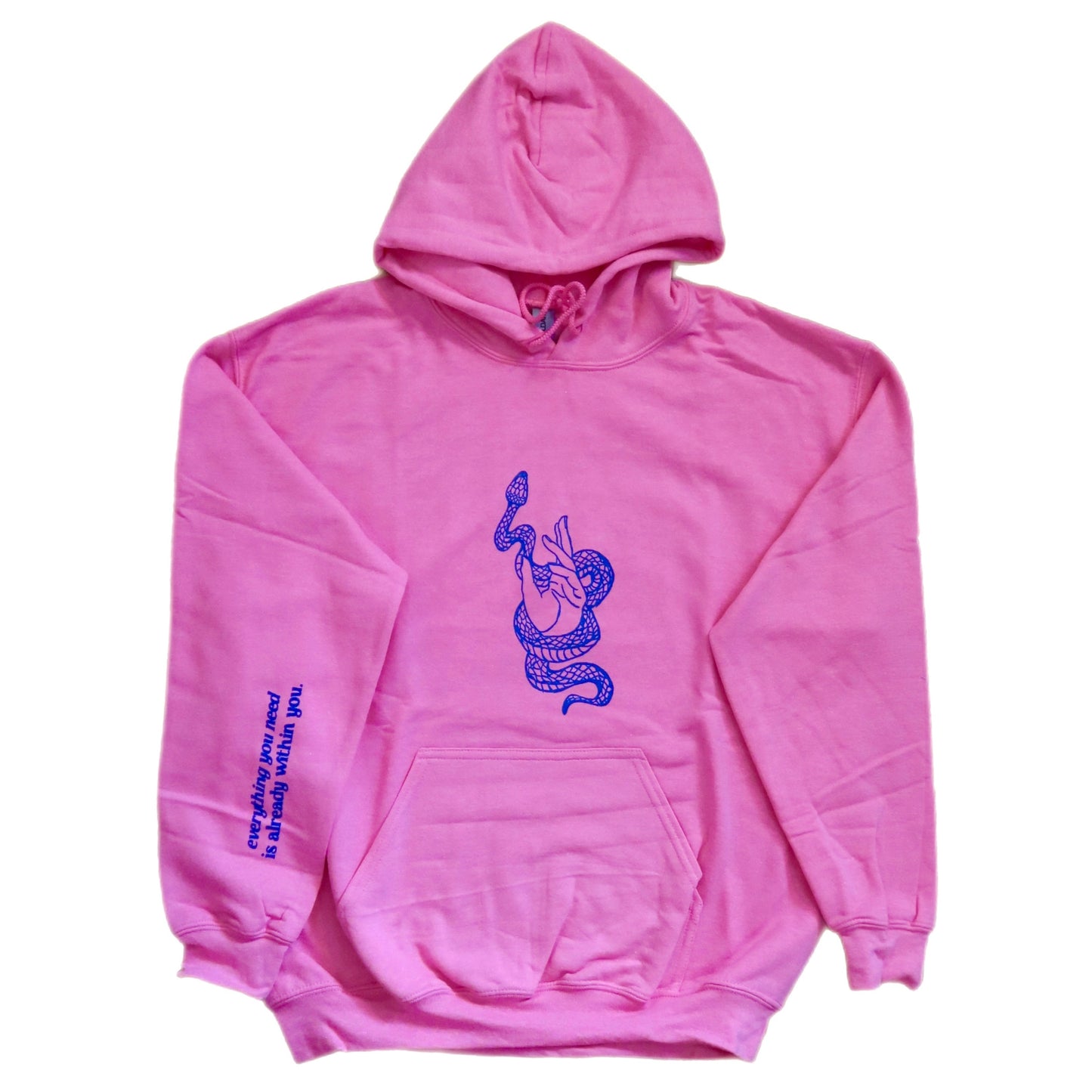 Not Subtle Hoodie in Pink
