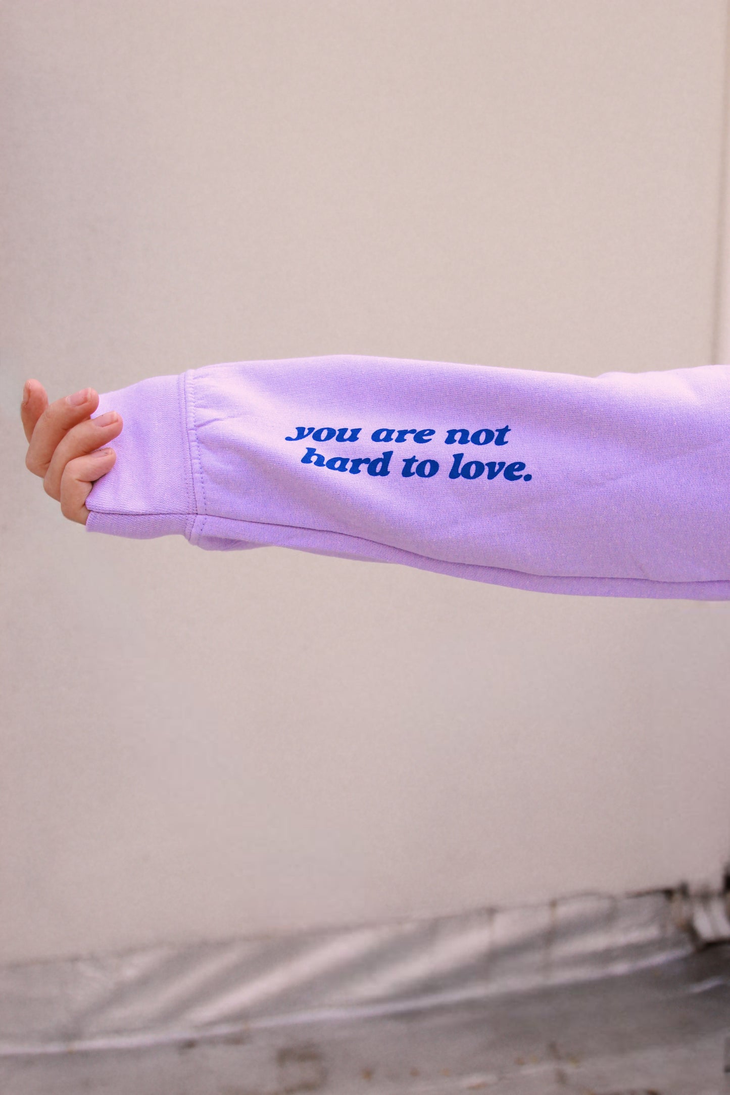 Self Love Hoodie in Lavender