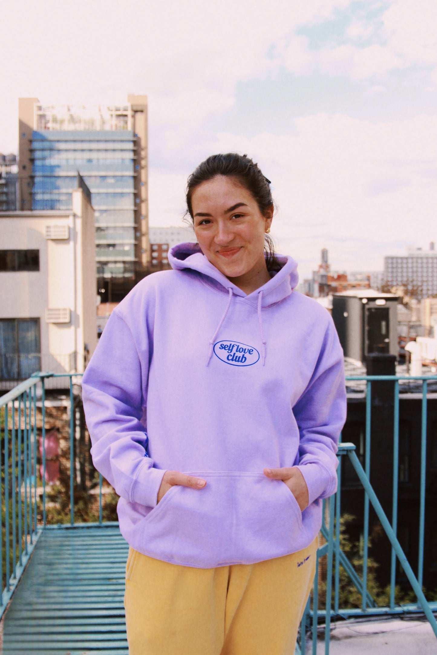 Self Love Hoodie in Lavender