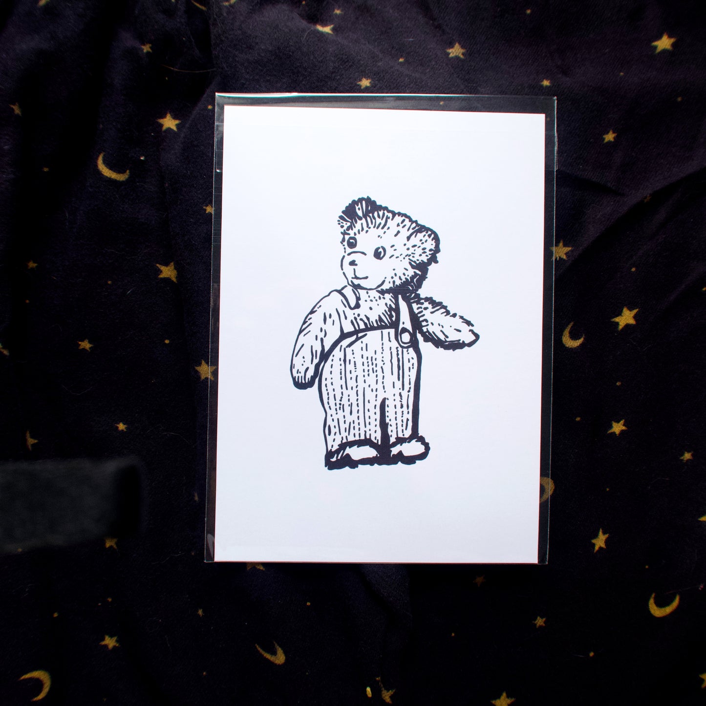 Corduroy Bear Mini Print