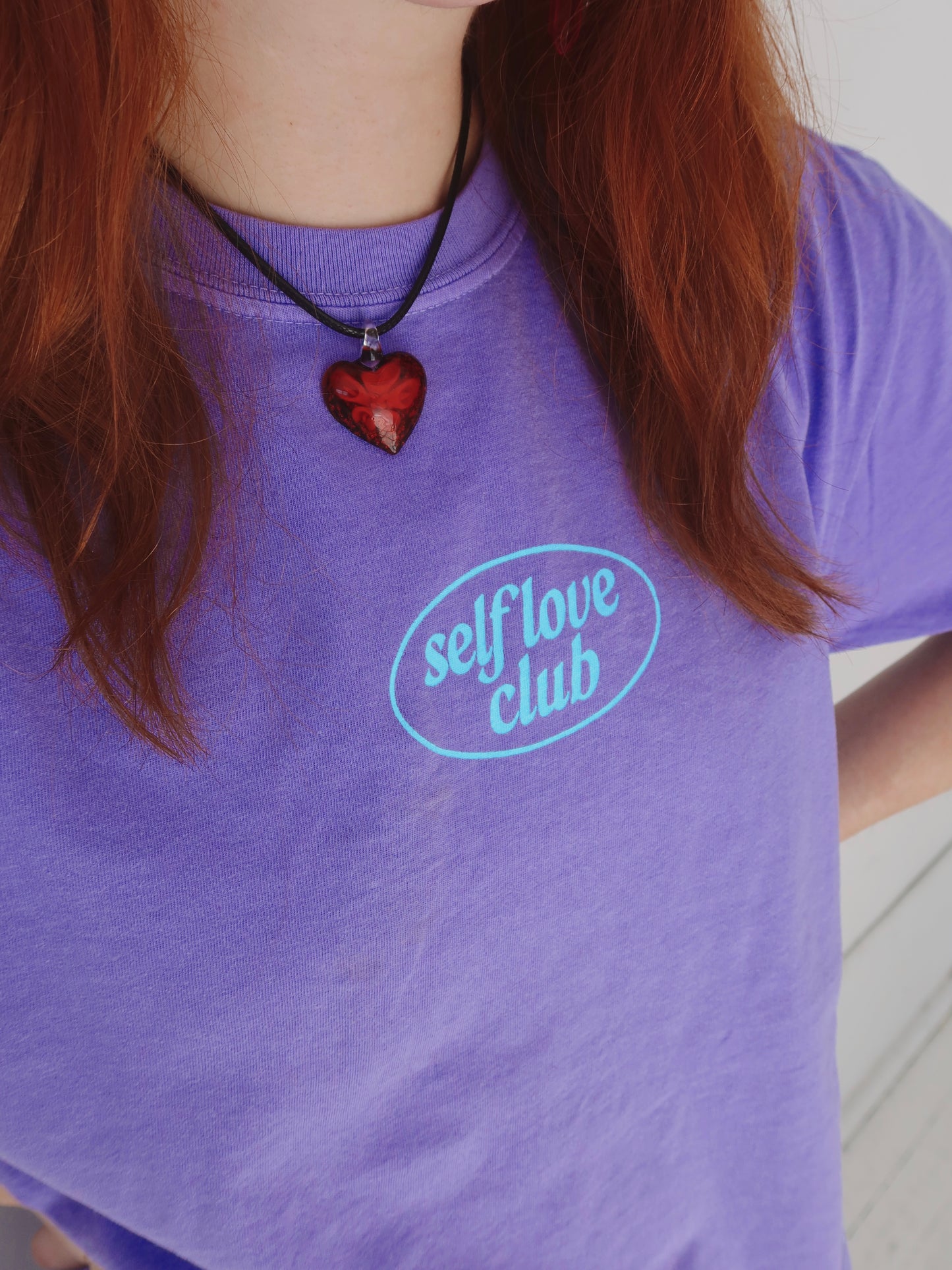 Self Love Shirt in Violet