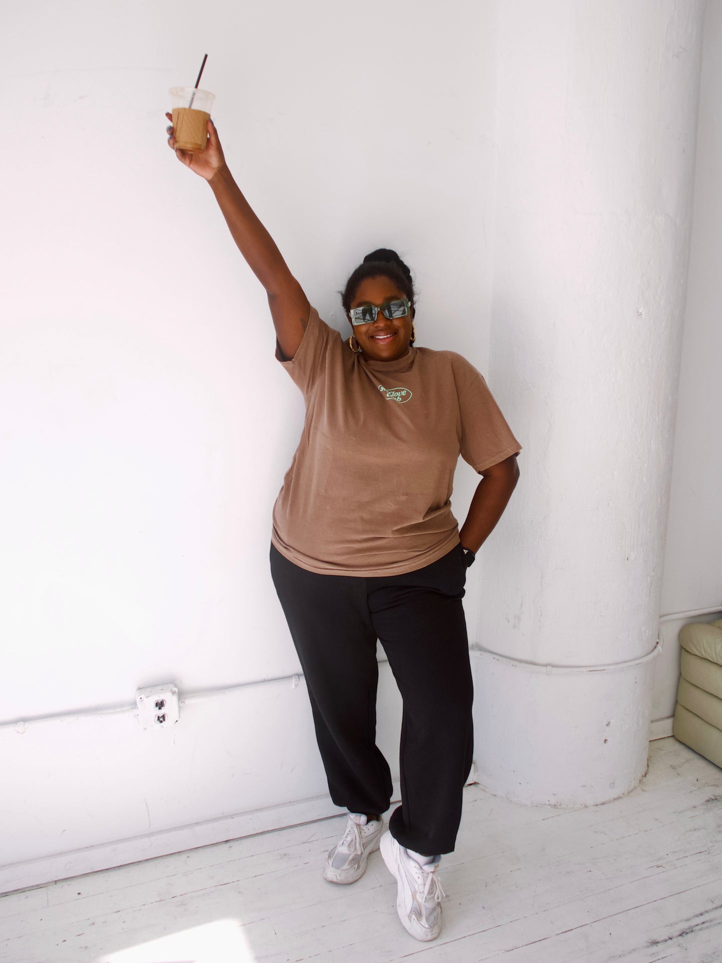 Self Love Shirt in Espresso