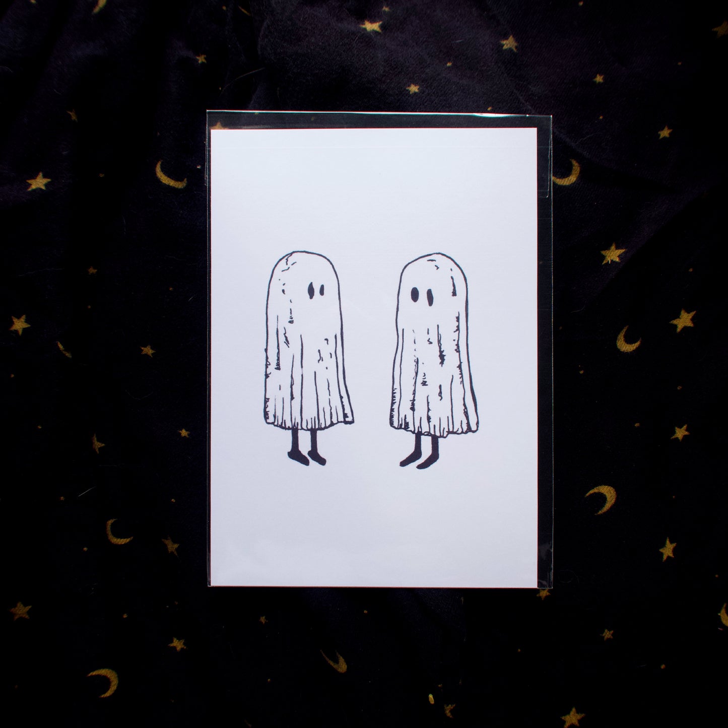 Two Ghosts Mini Print