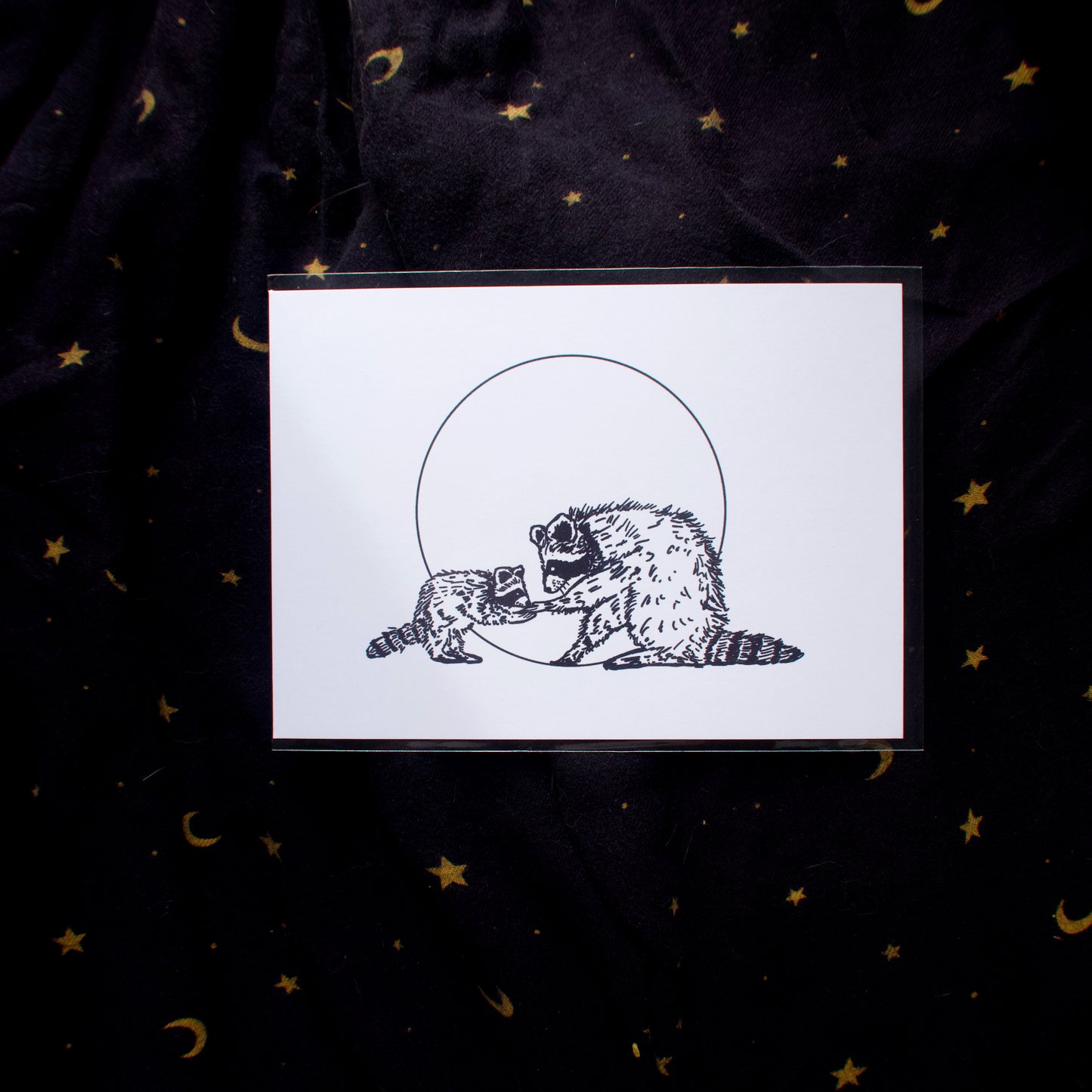 The Kissing Hand Mini Print