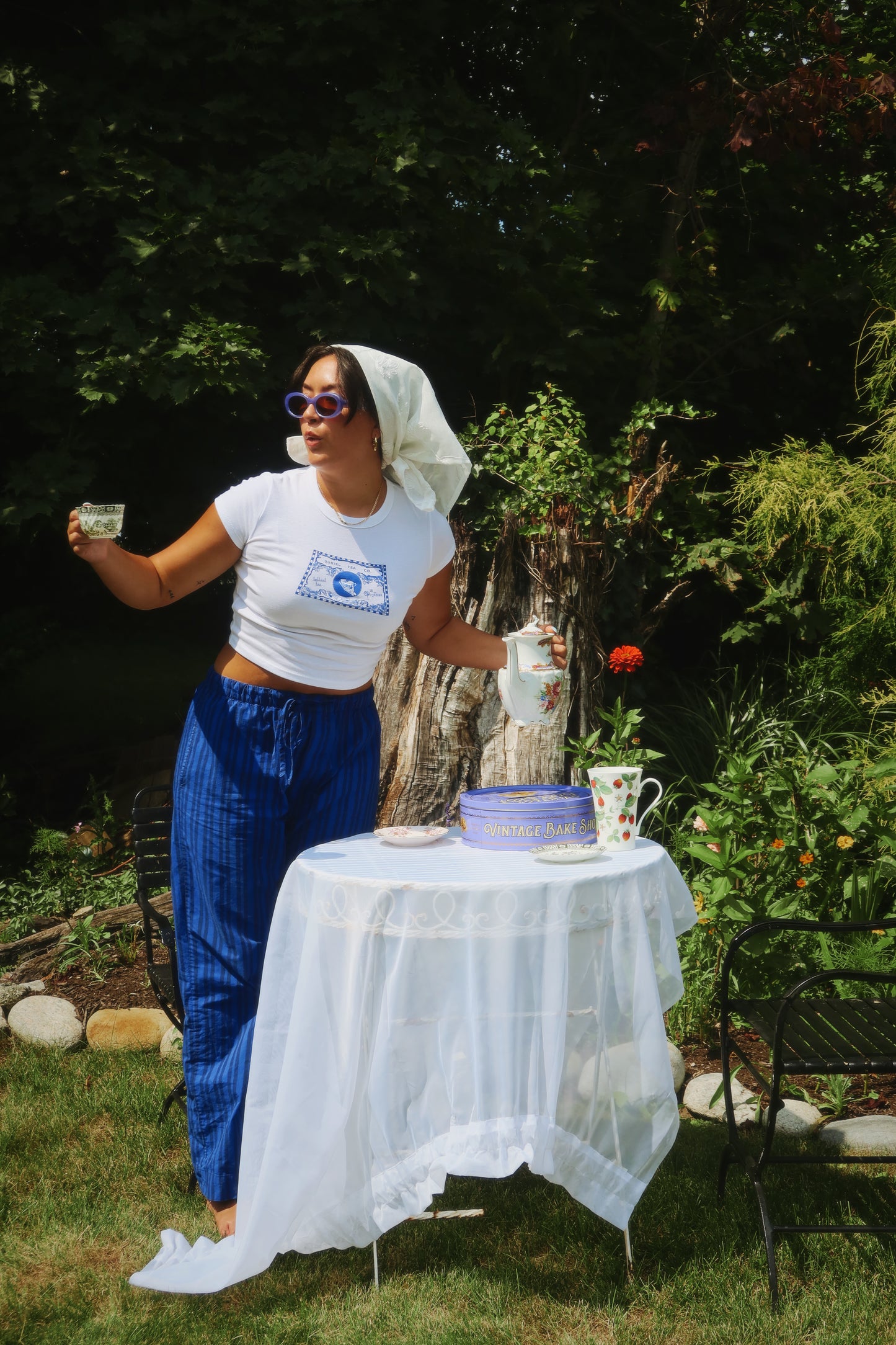 The Suriel Tea Co Baby Tee