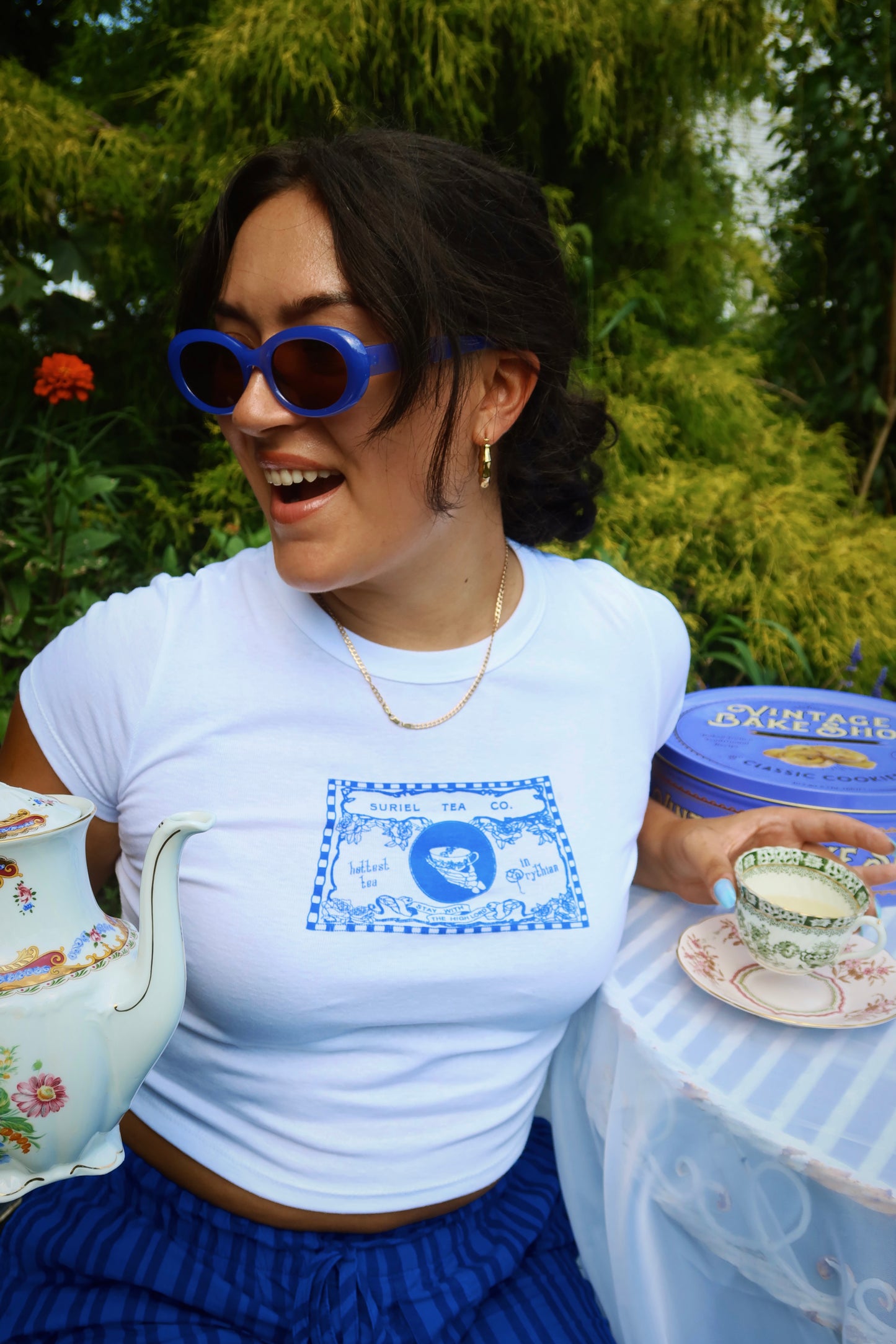 The Suriel Tea Co Baby Tee