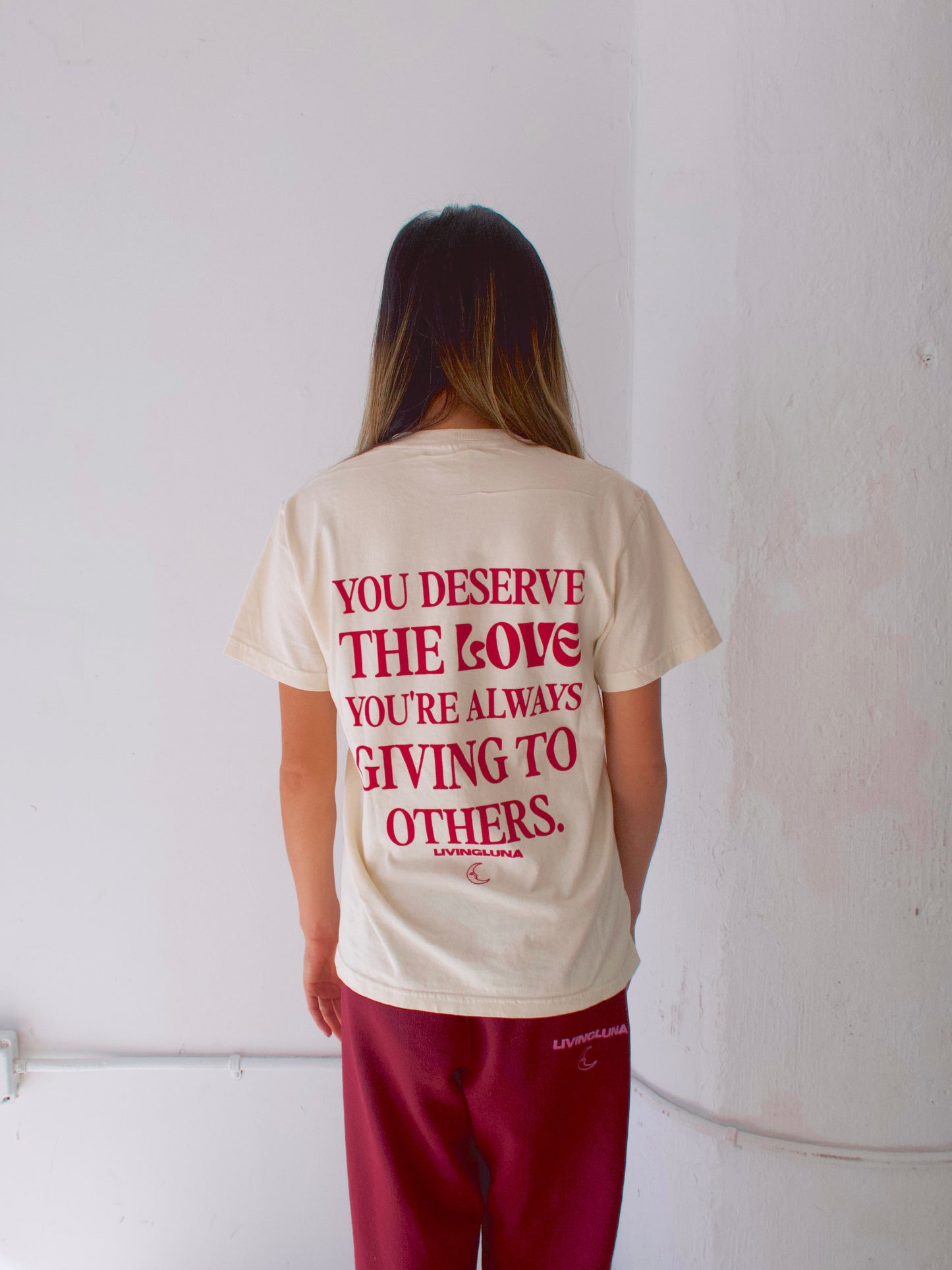 Self Love Shirt in Cream