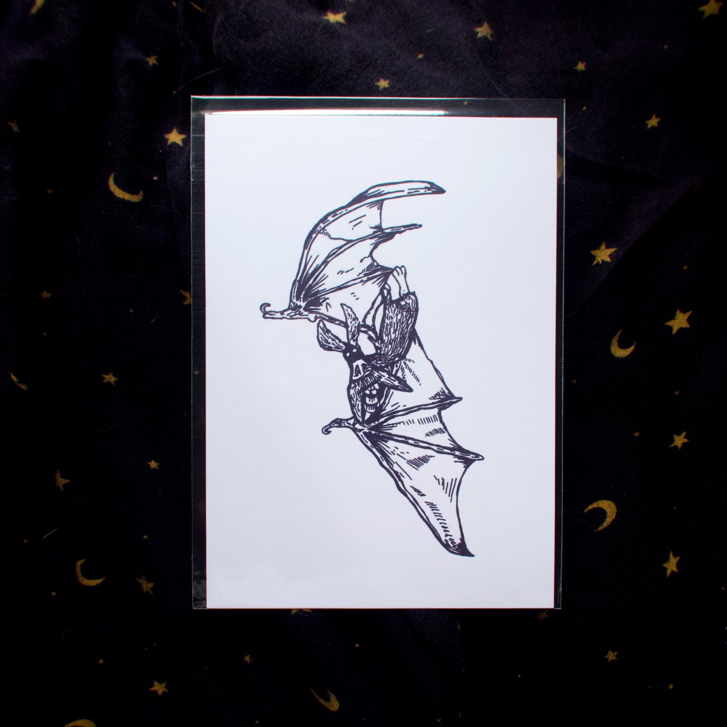 Coraline Bat Mini Print