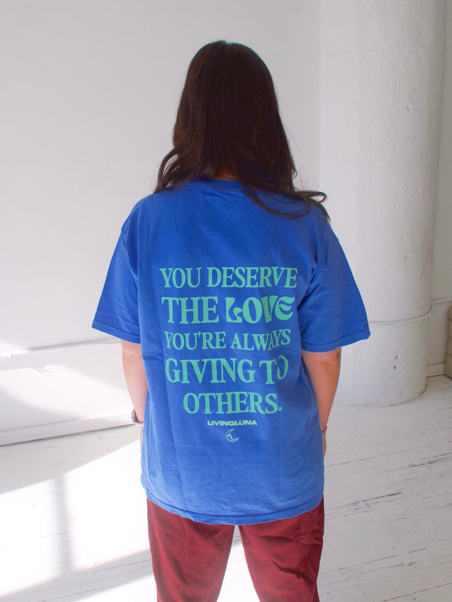 Self Love Shirt in Blue