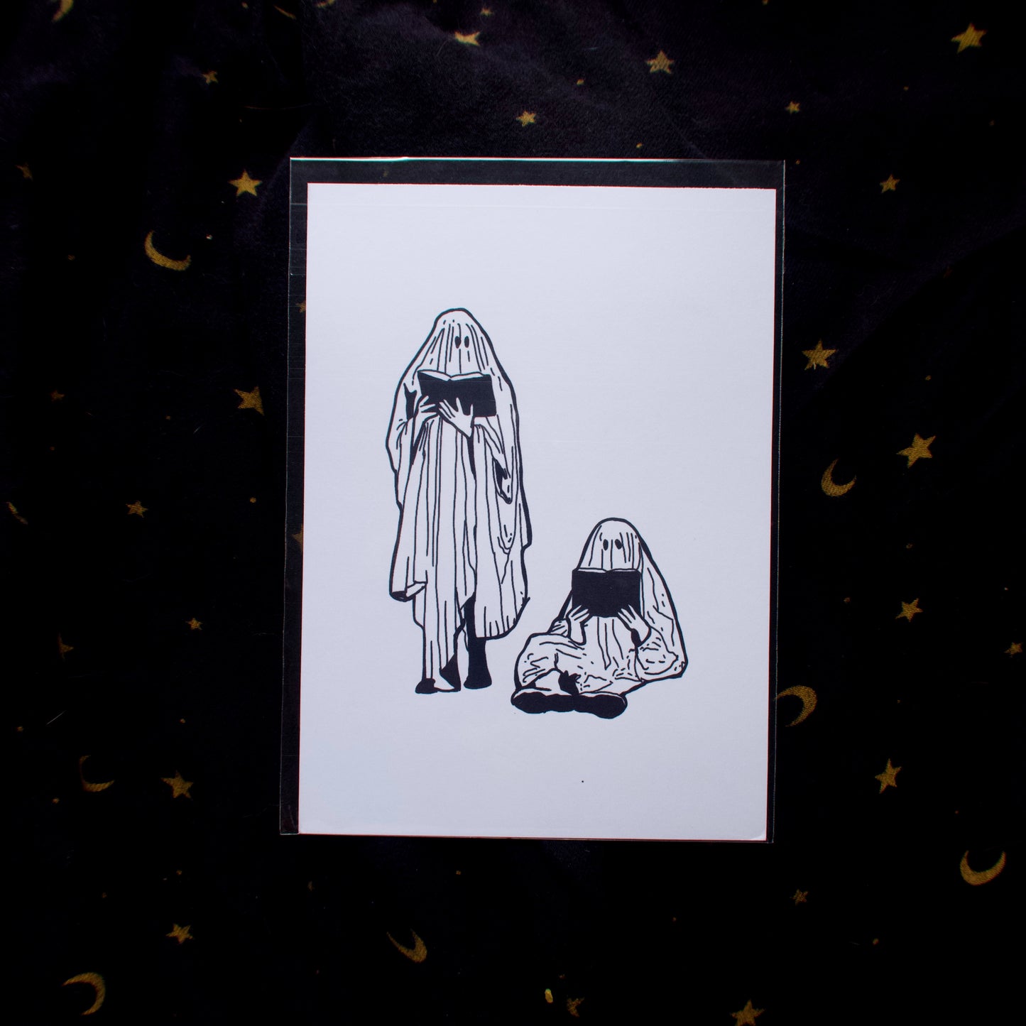 Ghost Readers Mini Print
