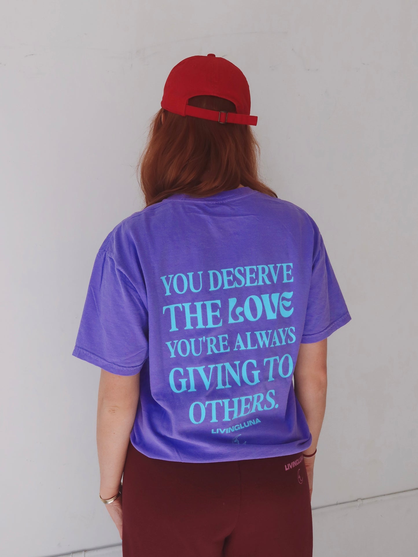 Self Love Shirt in Violet