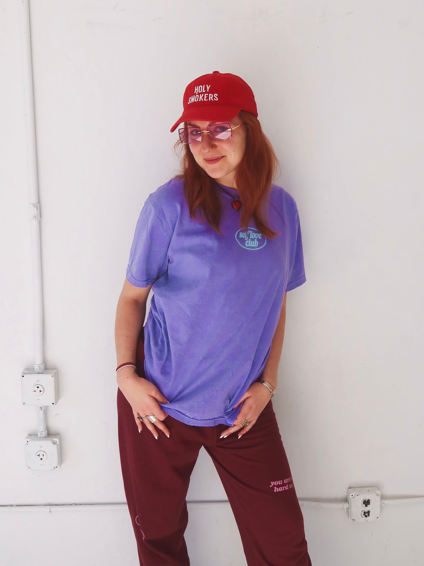 Self Love Shirt in Violet