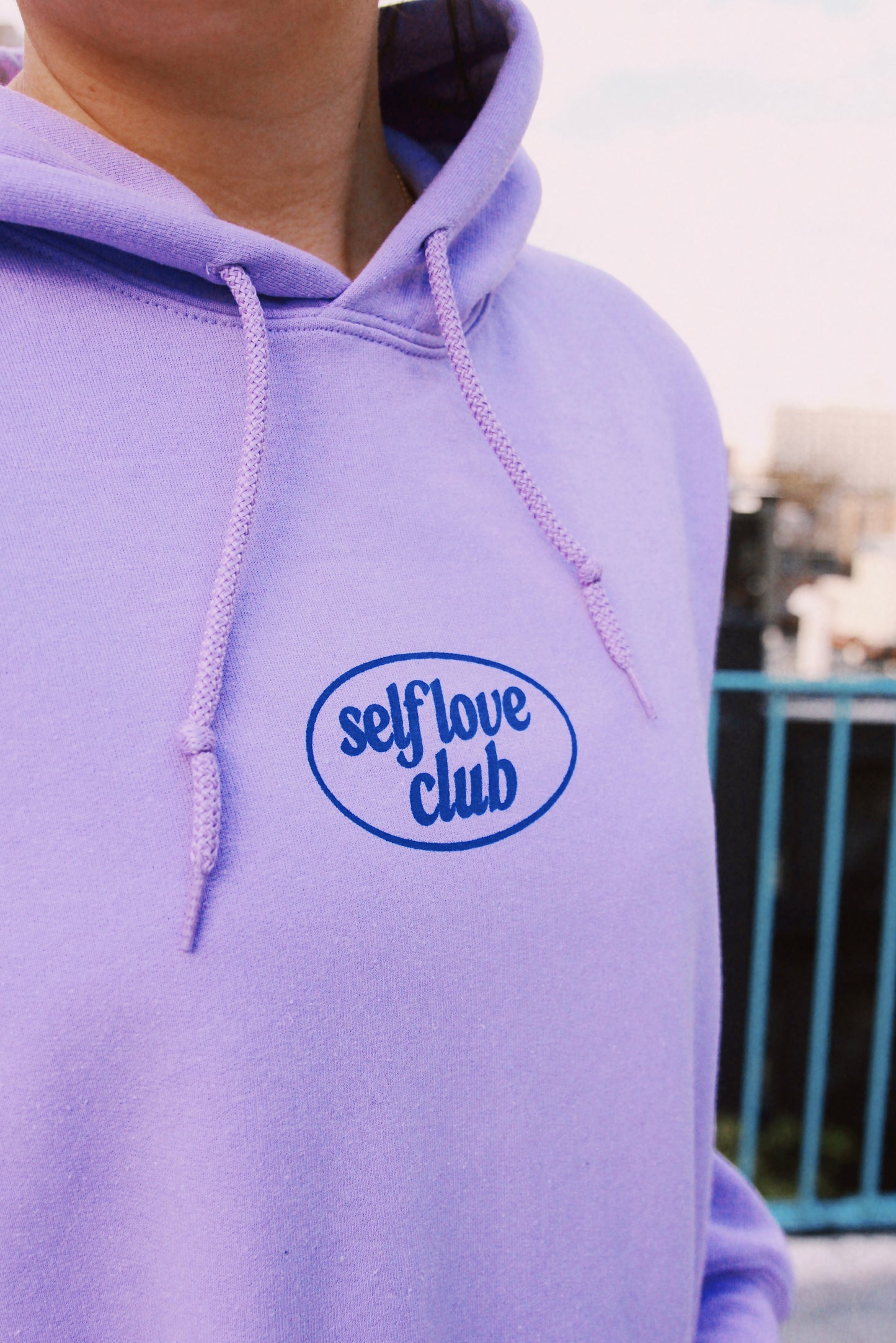 Self Love Hoodie in Lavender