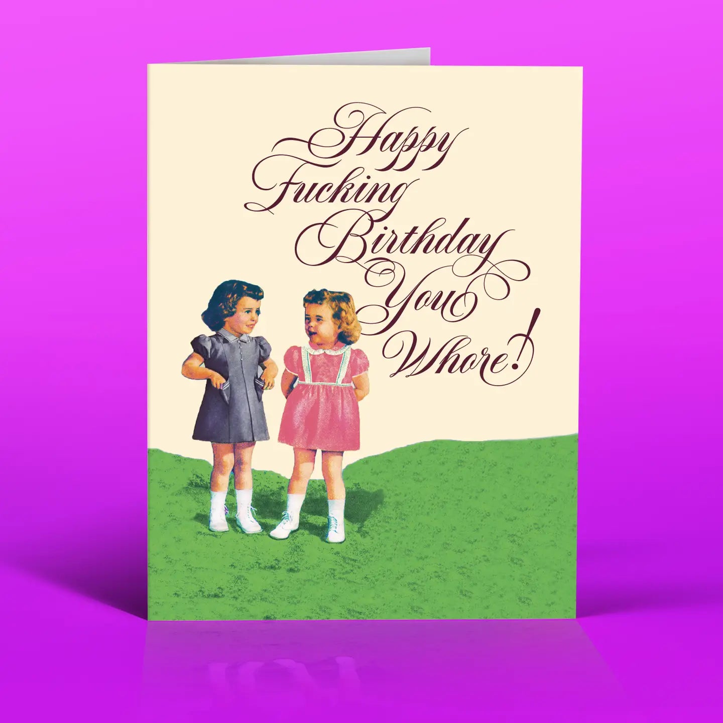 Happy Birthday Whore Greeting Card