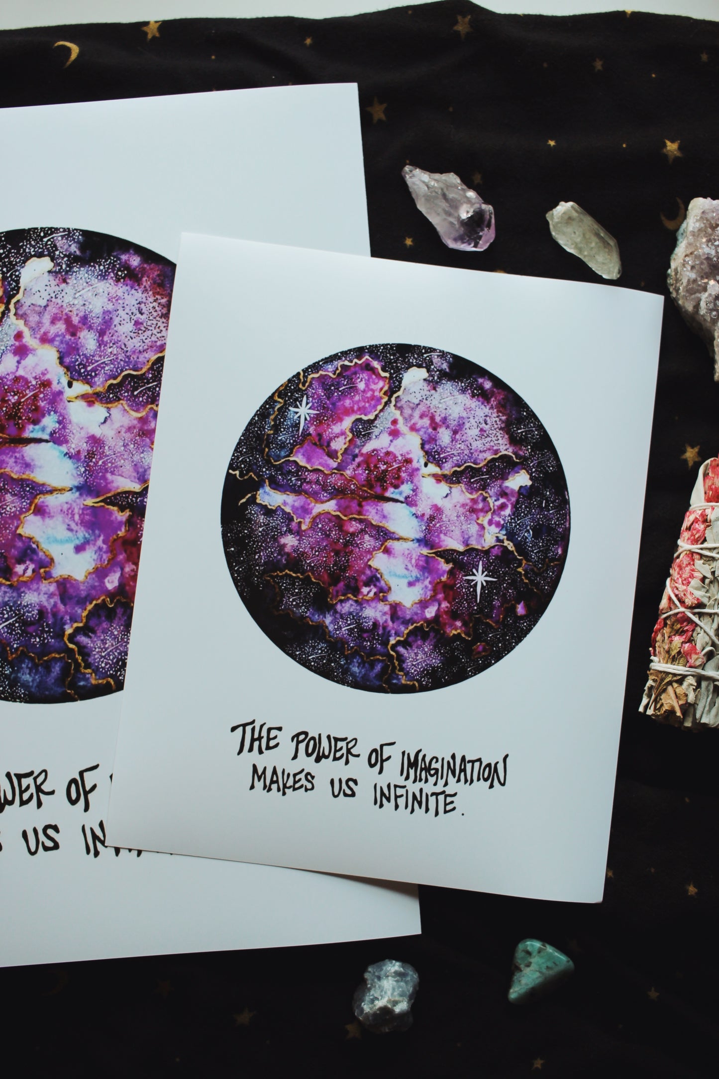 The Rumi Moon Print