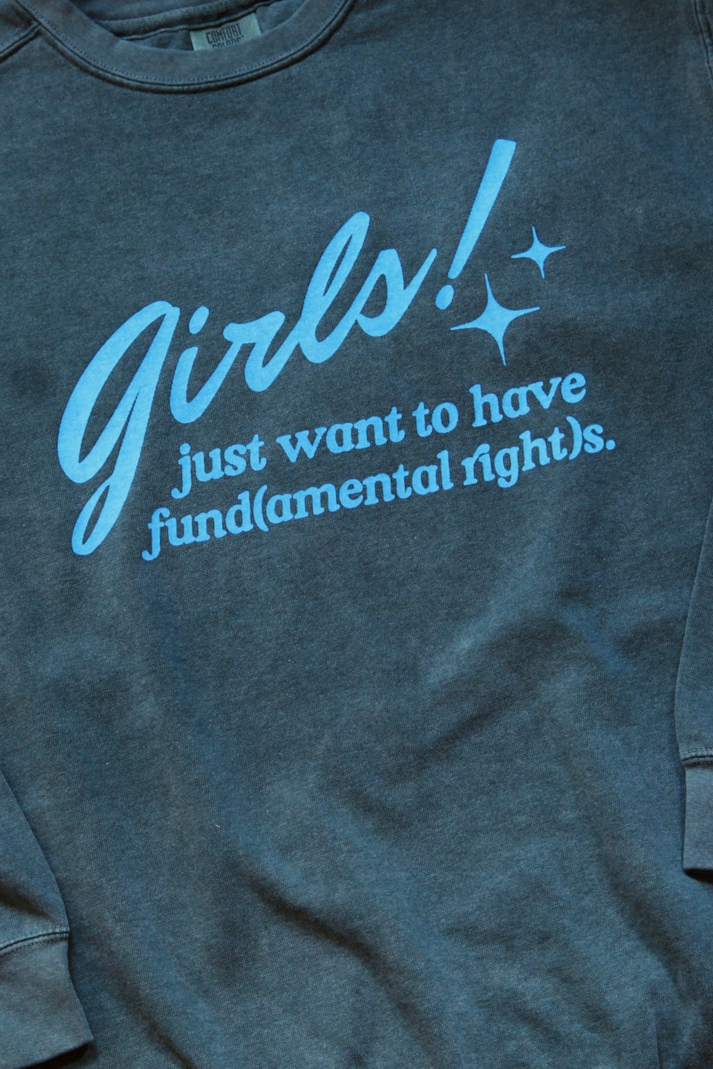 GJWHF Crewneck in Dark Teal