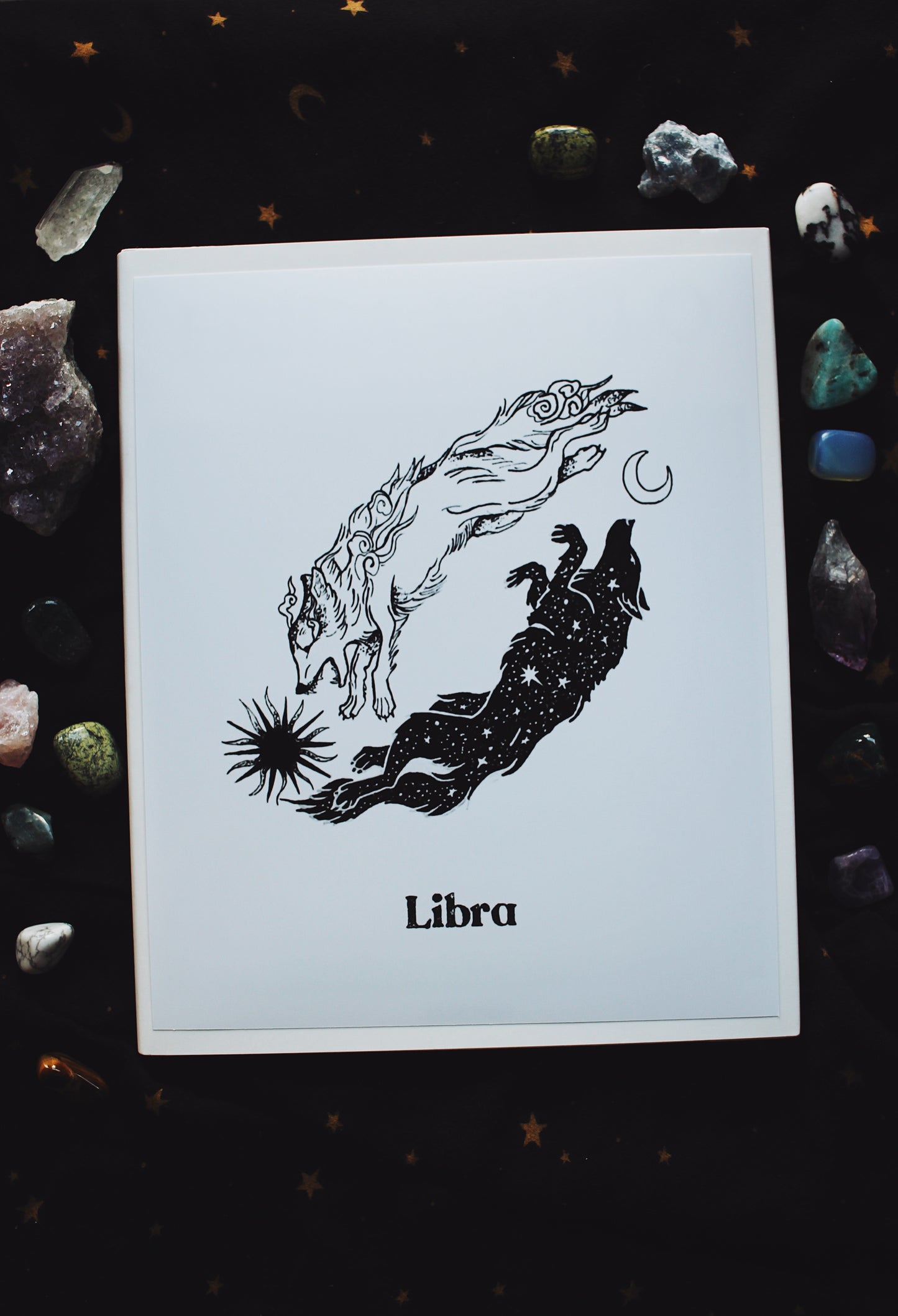 The Libra Zodiac Print