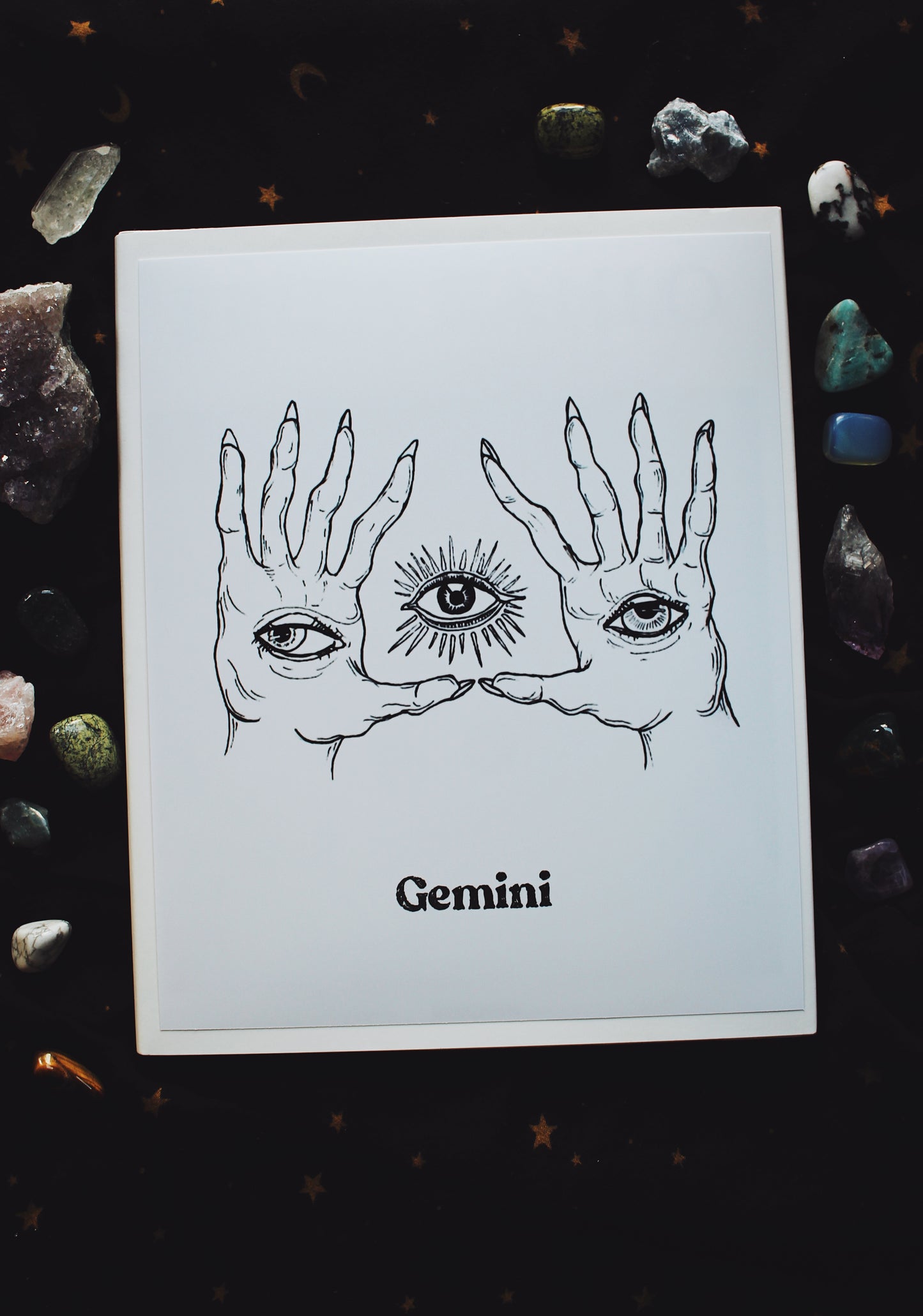 The Gemini Zodiac Print