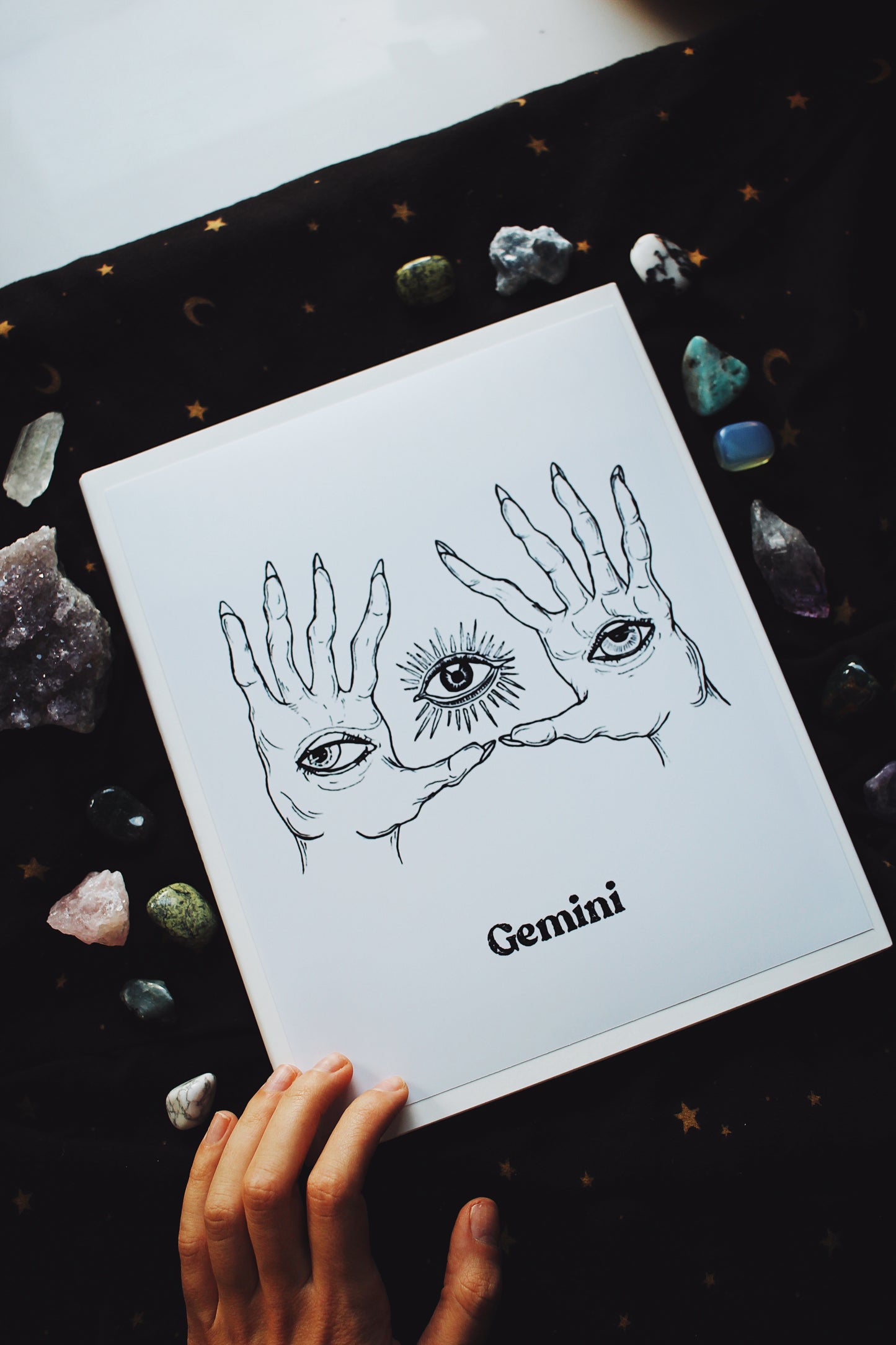 The Gemini Zodiac Print