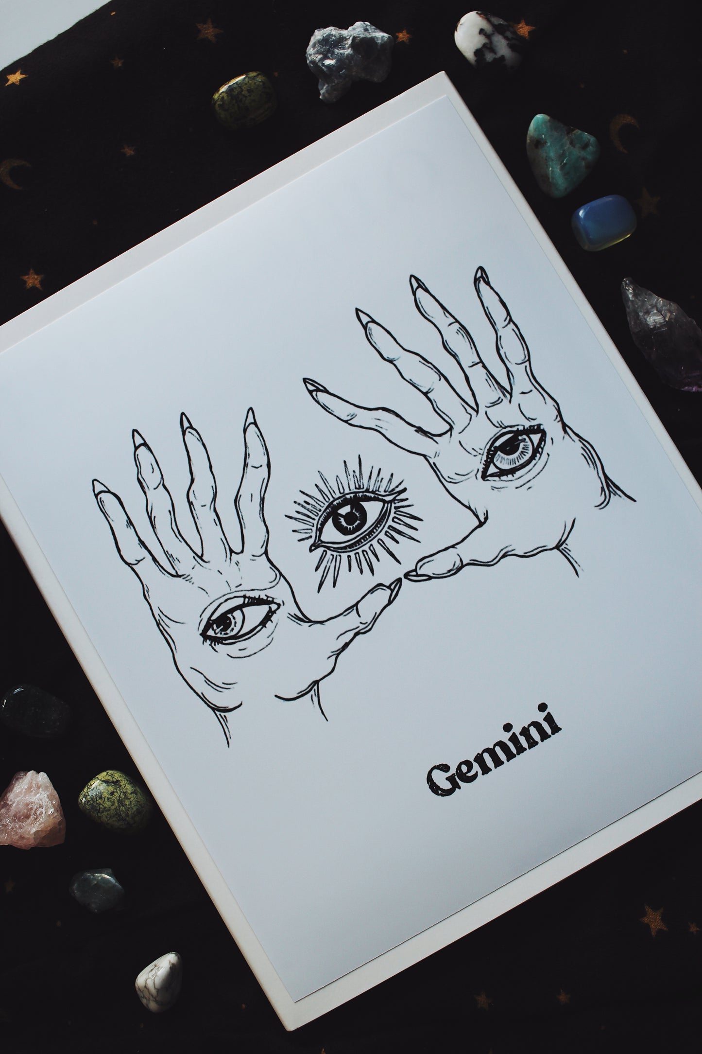 The Gemini Zodiac Print