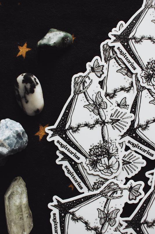 The Sagittarius Zodiac Sticker