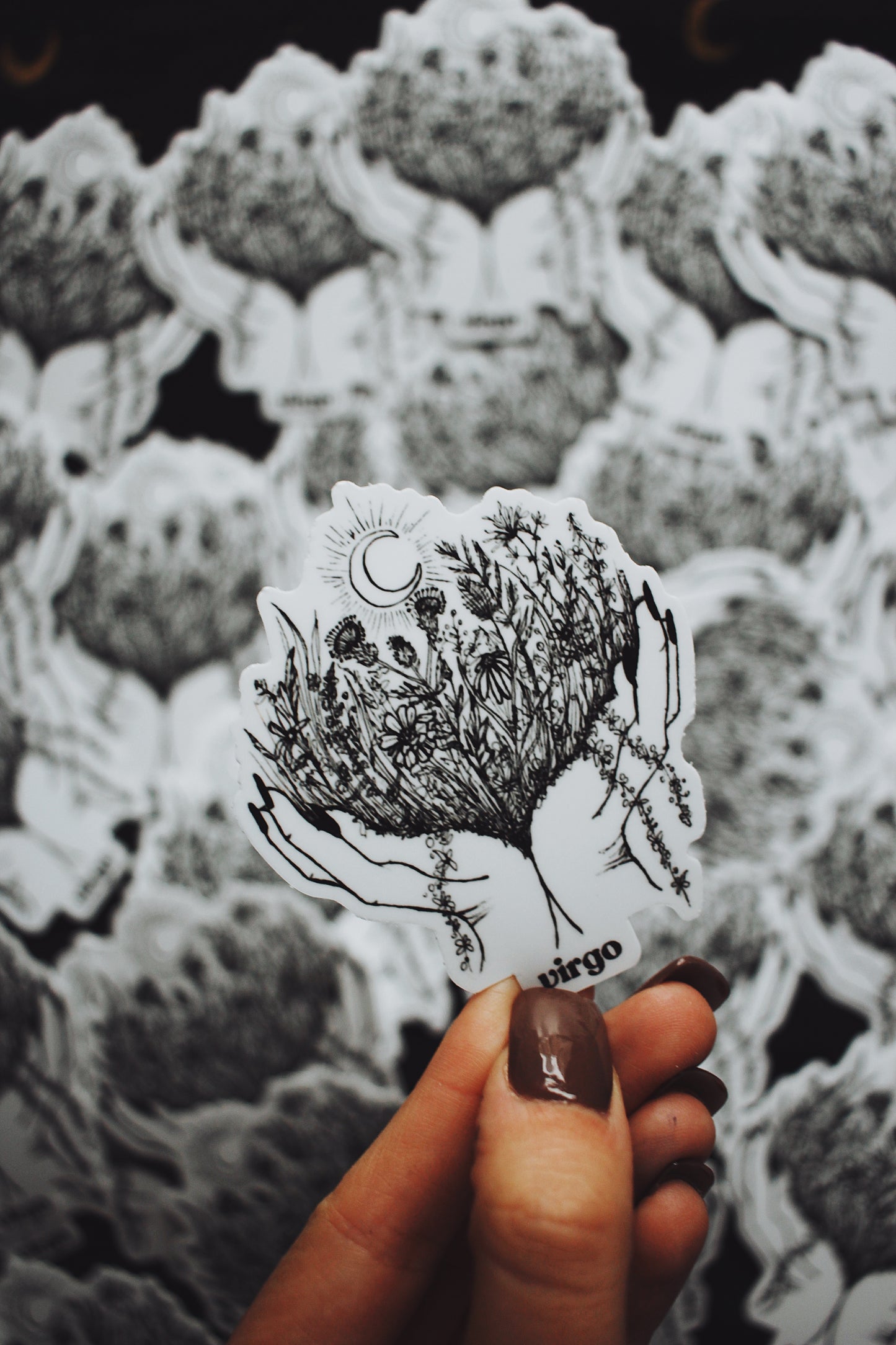 The Virgo Sticker