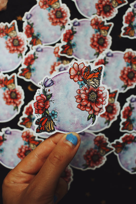 The Cleo Moon Sticker