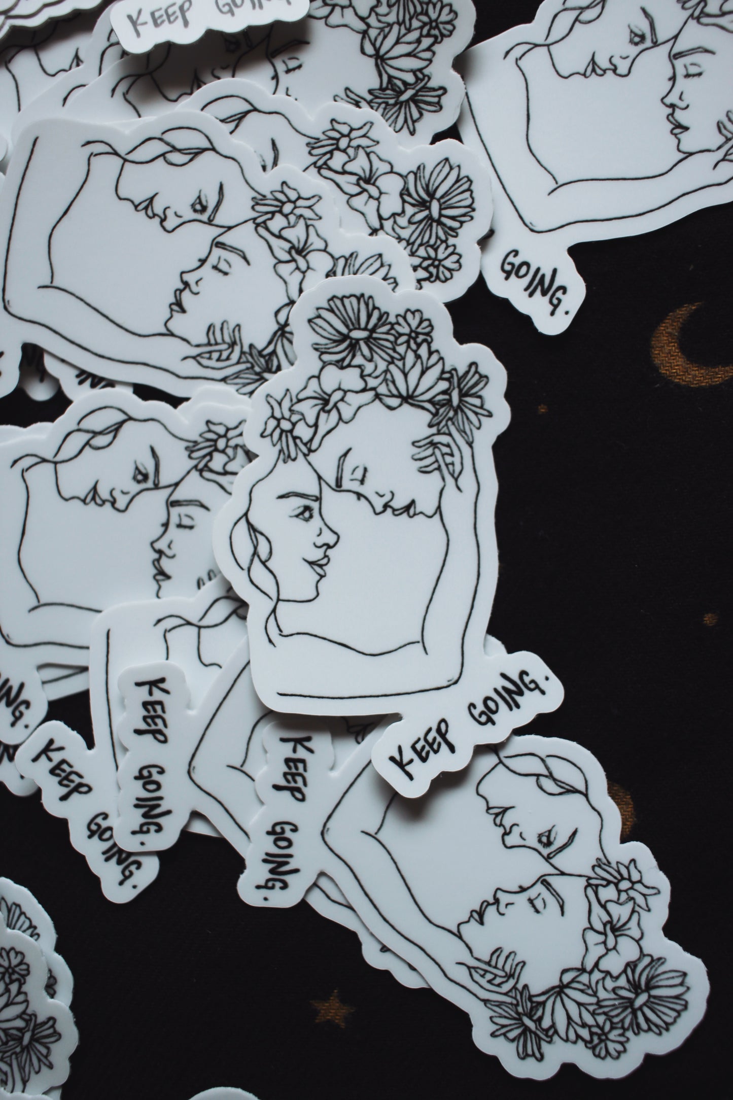 The Keep Going Sticker