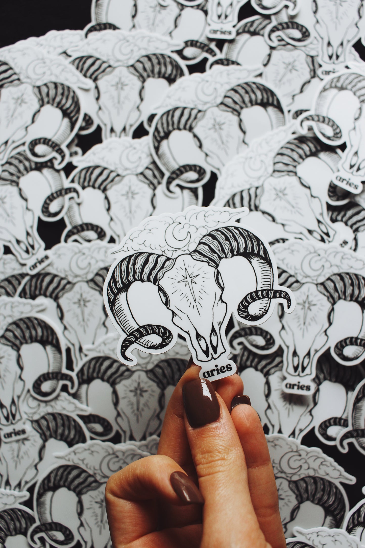 The Aries Sticker