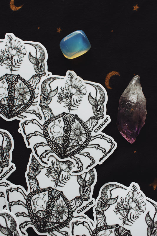 The Cancer Zodiac Sticker