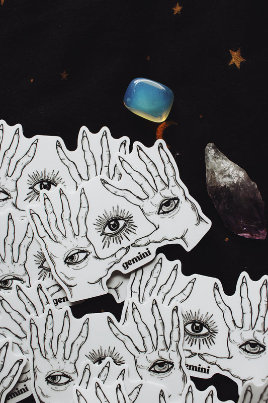 The Gemini Zodiac Sticker