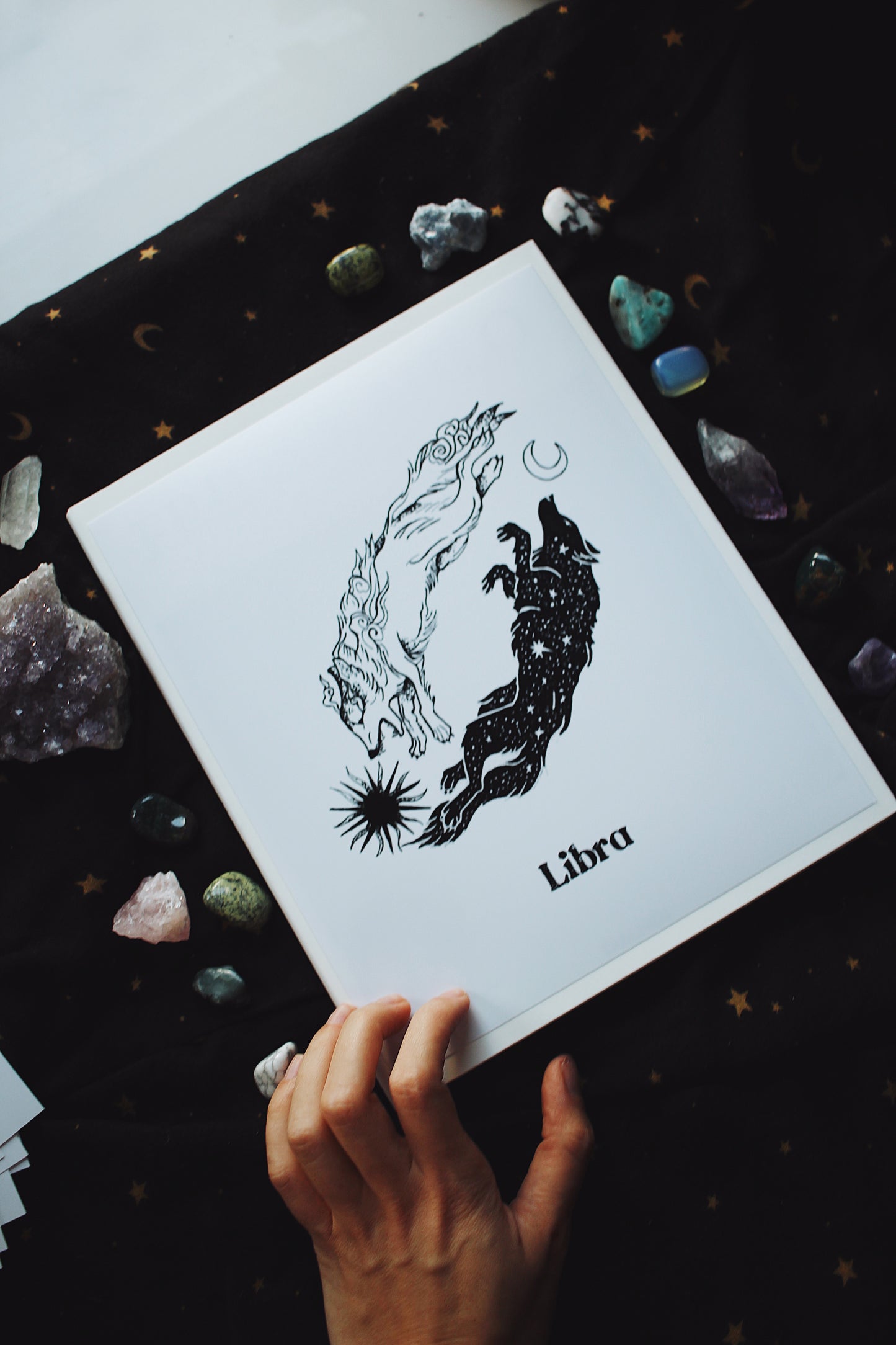 The Libra Zodiac Print