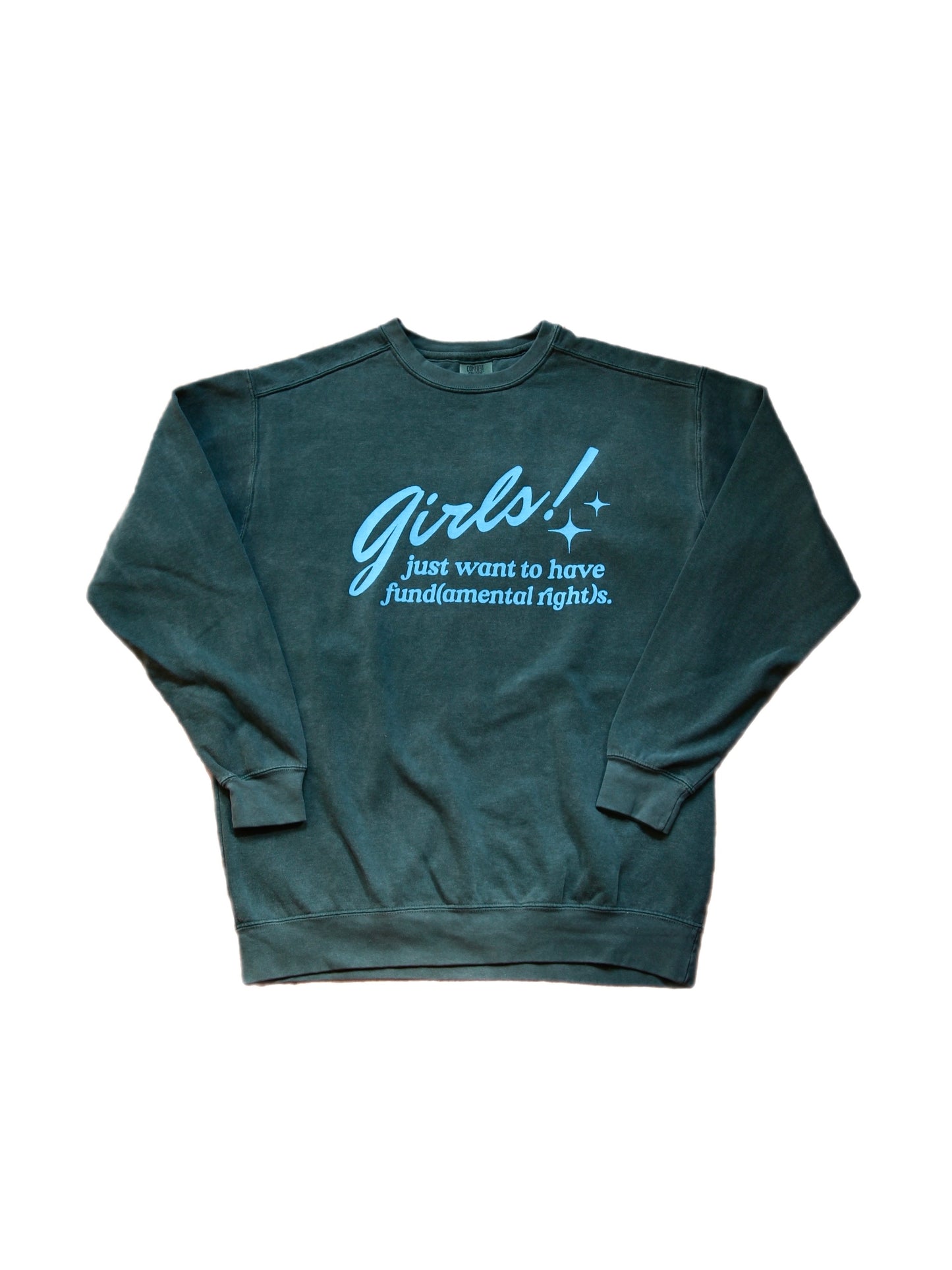 GJWHF Crewneck in Dark Teal