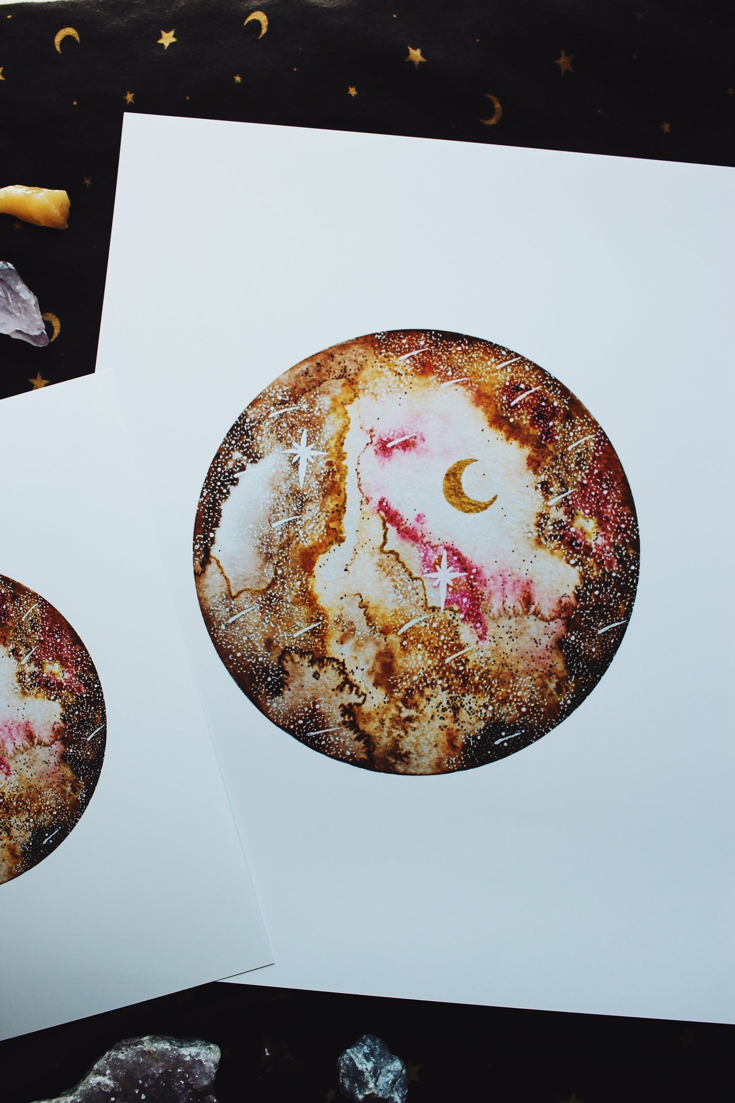 The Lyra Moon Print