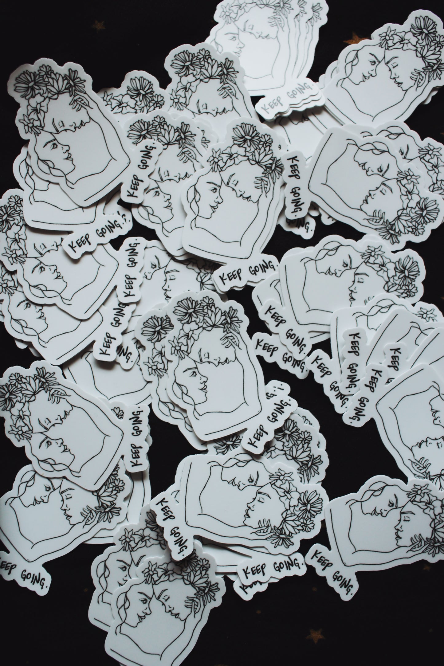 The Keep Going Sticker