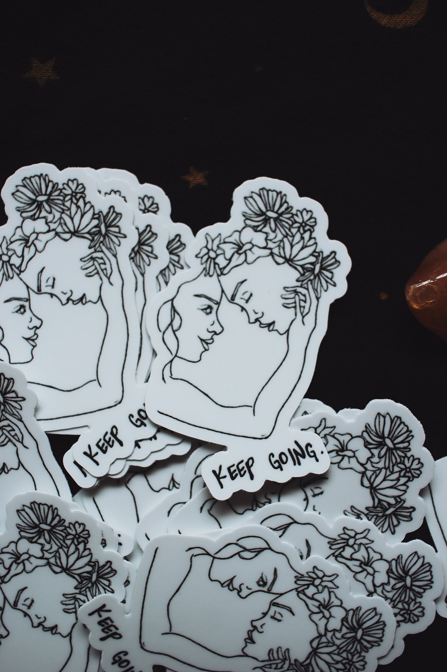 The Keep Going Sticker